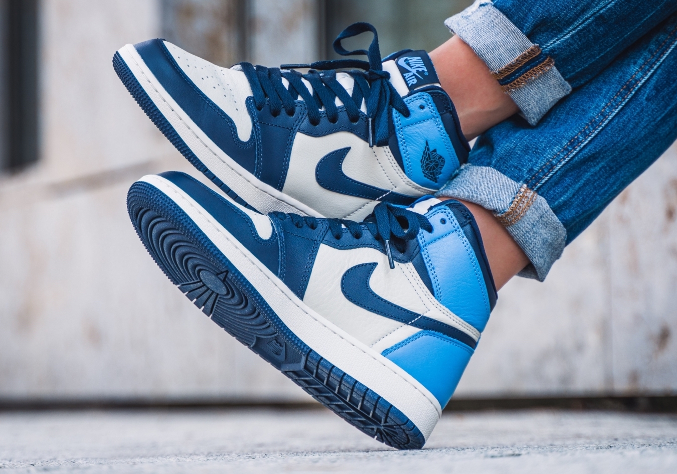 Air Jordan 1 Retro High OG Obsidian University Blue • KicksOnFire.com