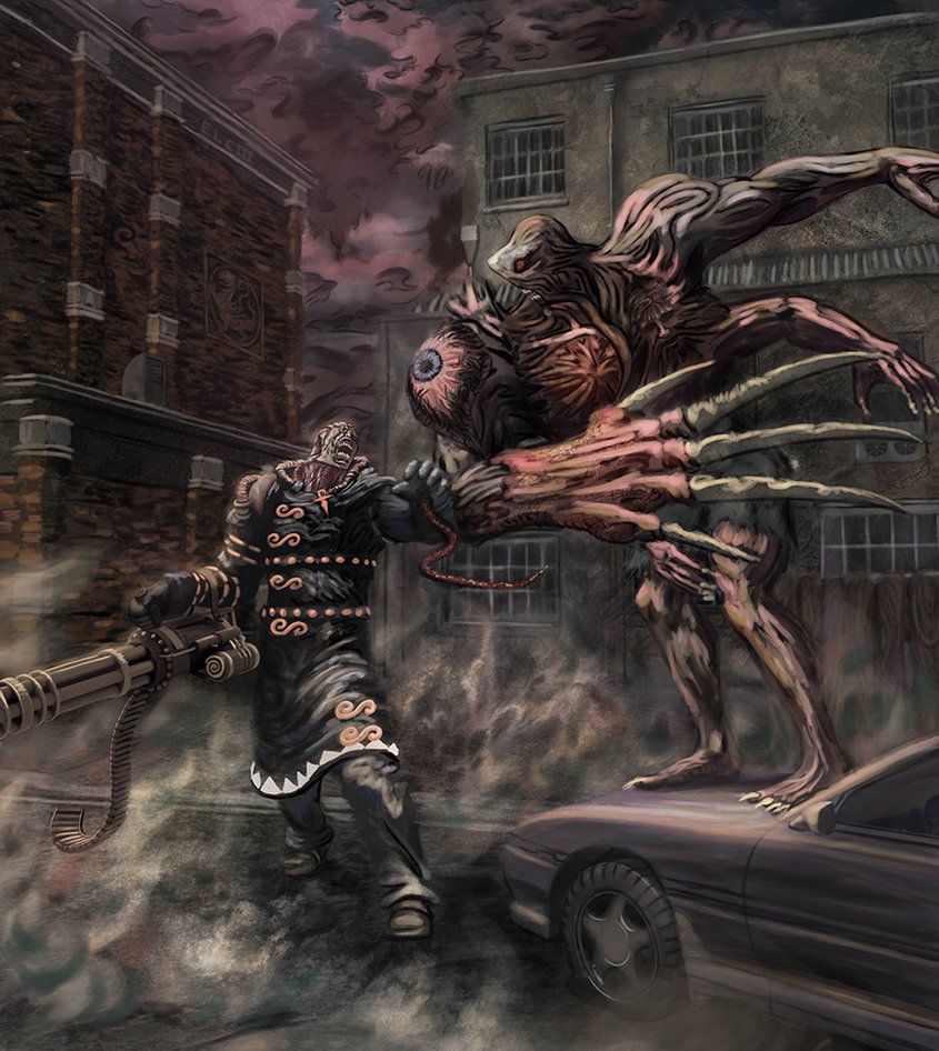 Nemesis VS William Birkin. Resident evil nemesis, Resident evil game, Resident evil