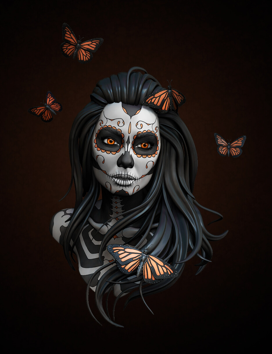 Sugar Skull Girl