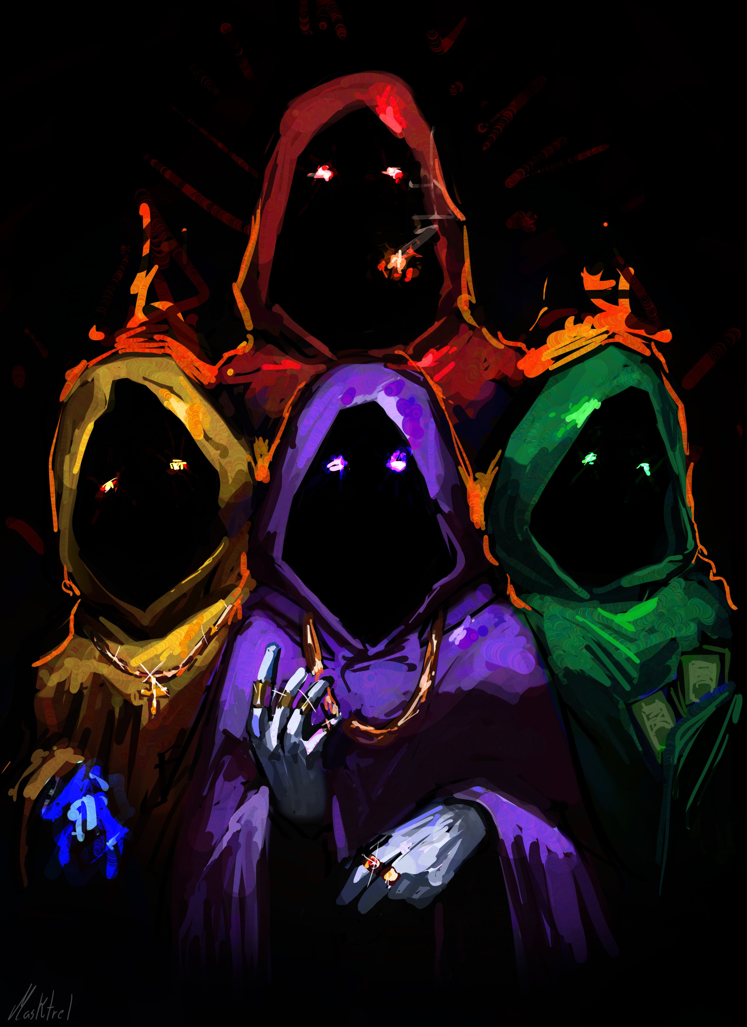 Masktrel WIZARD MONEY GANG we love casting spells