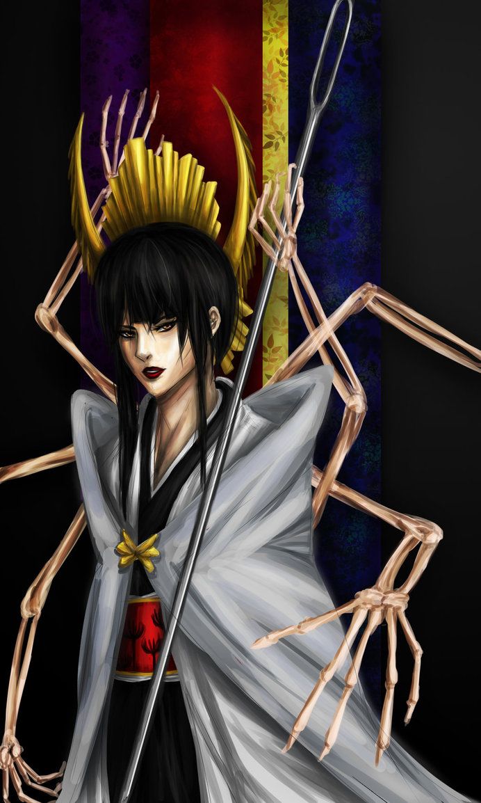 Senjumaru Shutara. Bleach art, Anime, Manga anime