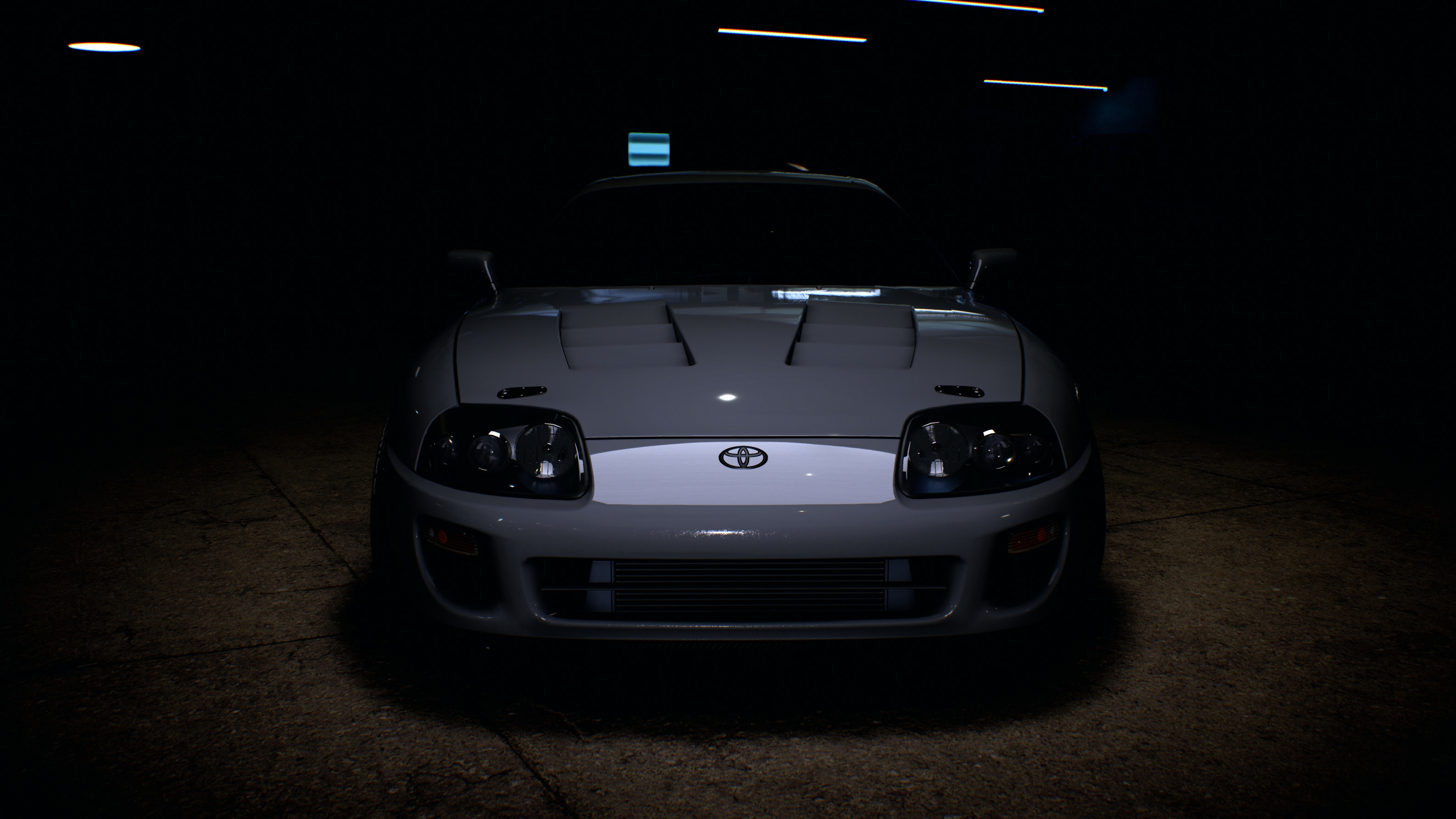 Download wallpaper 3840x2160 grey, toyota supra, vidoe game, need for speed 4k wallpaper, uhd wallpaper, 16:9 widescreen 3840x2160 HD background, 7240