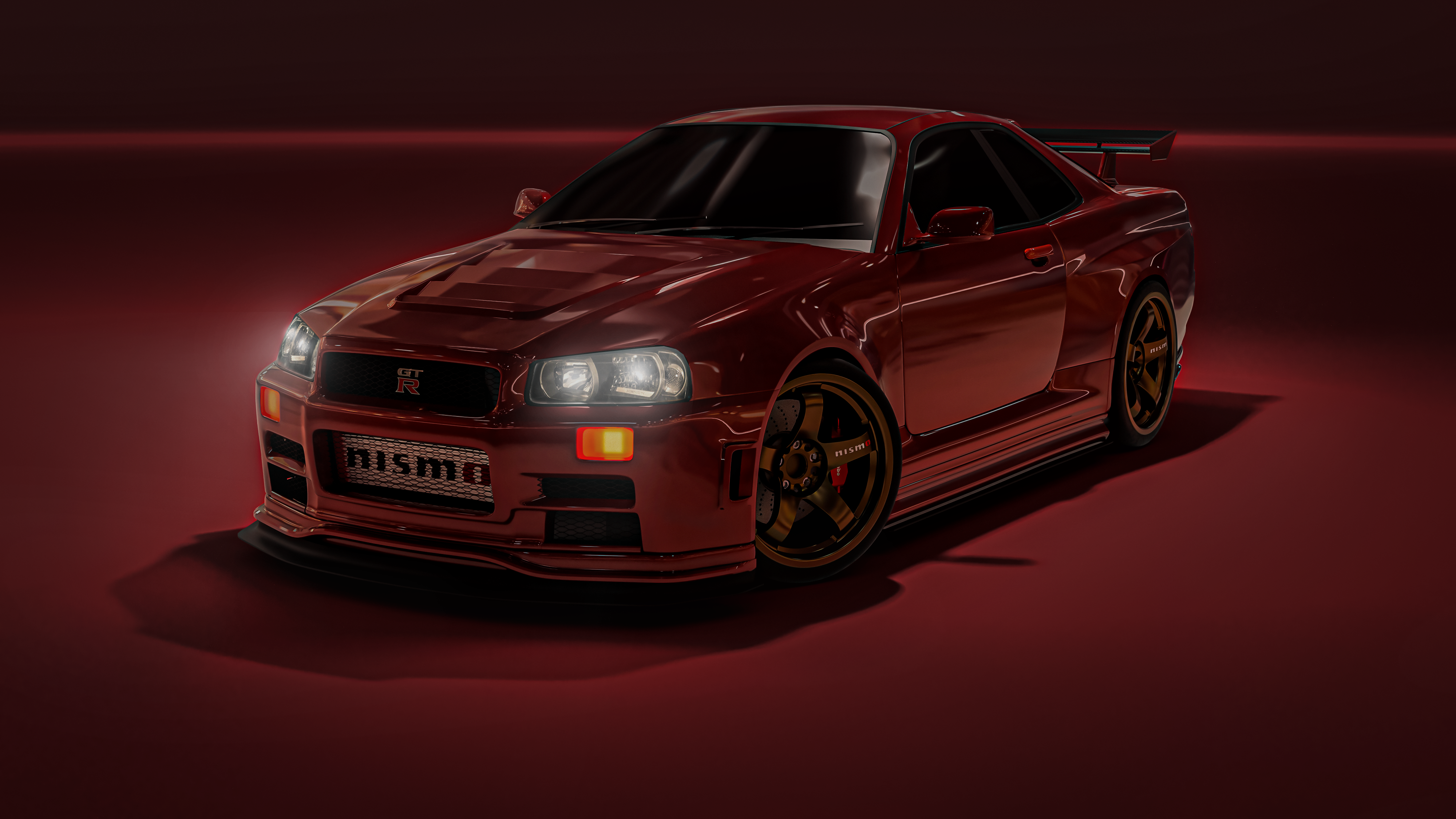 Nissan Skyline GT R (R34). Autodesk Community Gallery