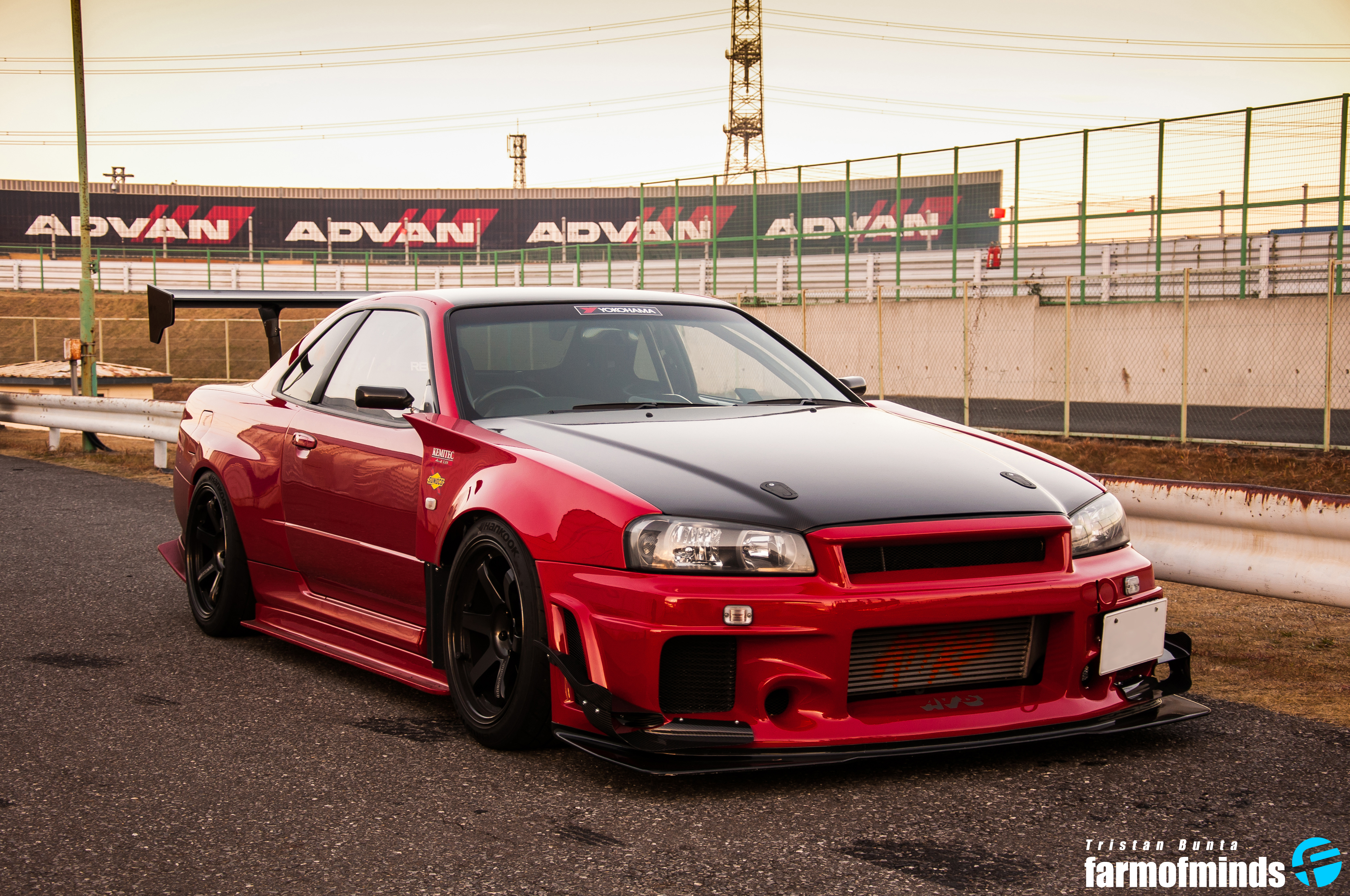 Wallpaper: ATTKD R34 Nissan Skyline GT R