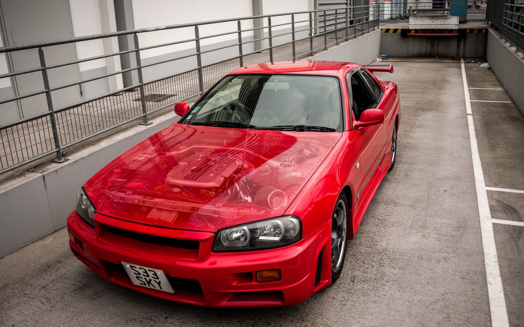 Vehicles Nissan Skyline R34 Wallpaper