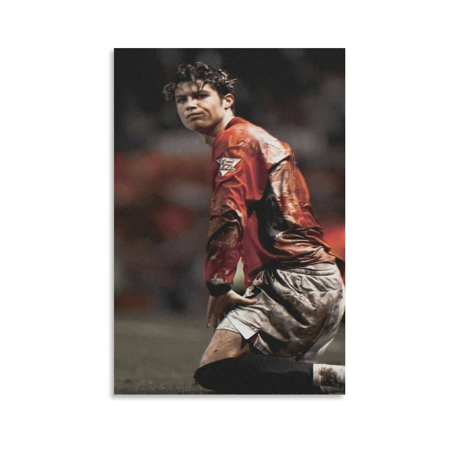 NA Cristiano Ronaldo Young Manchester United Wallpaper HD Vintage Posters Canvas Art Print Painting Posters And Prints Wall Art for Decor08x12inch(20x30cm), Amazon.co.uk: Home & Kitchen