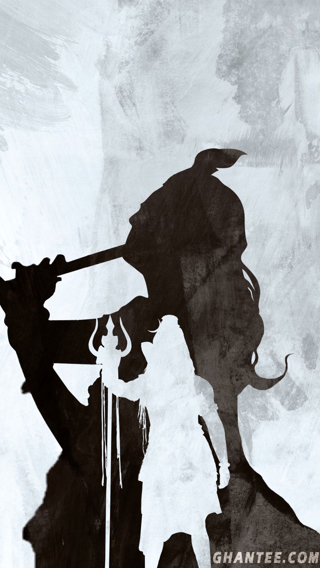 black and white iphone wallpaper lord shiva and krishna. Ghantee. Lord shiva HD wallpaper, Shiva wallpaper, Krishna painting