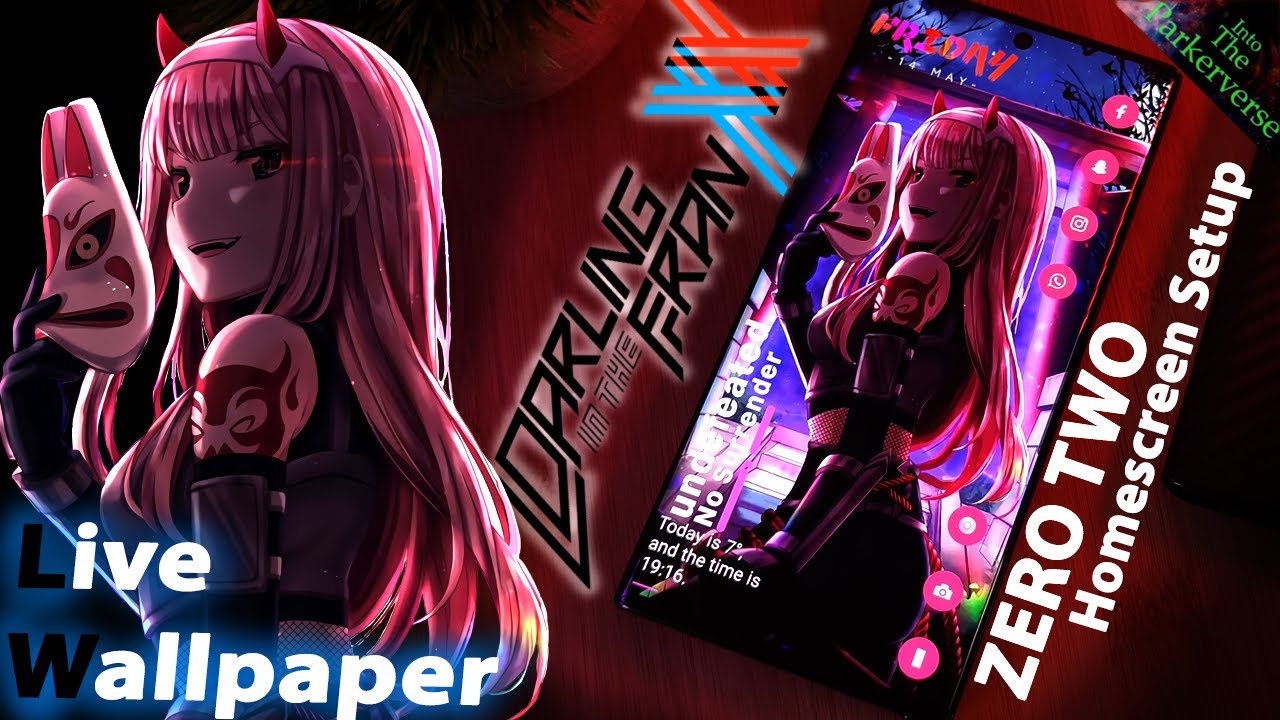 Darling in the Franxx TWO Wallpaper & Android setup your Homescreen