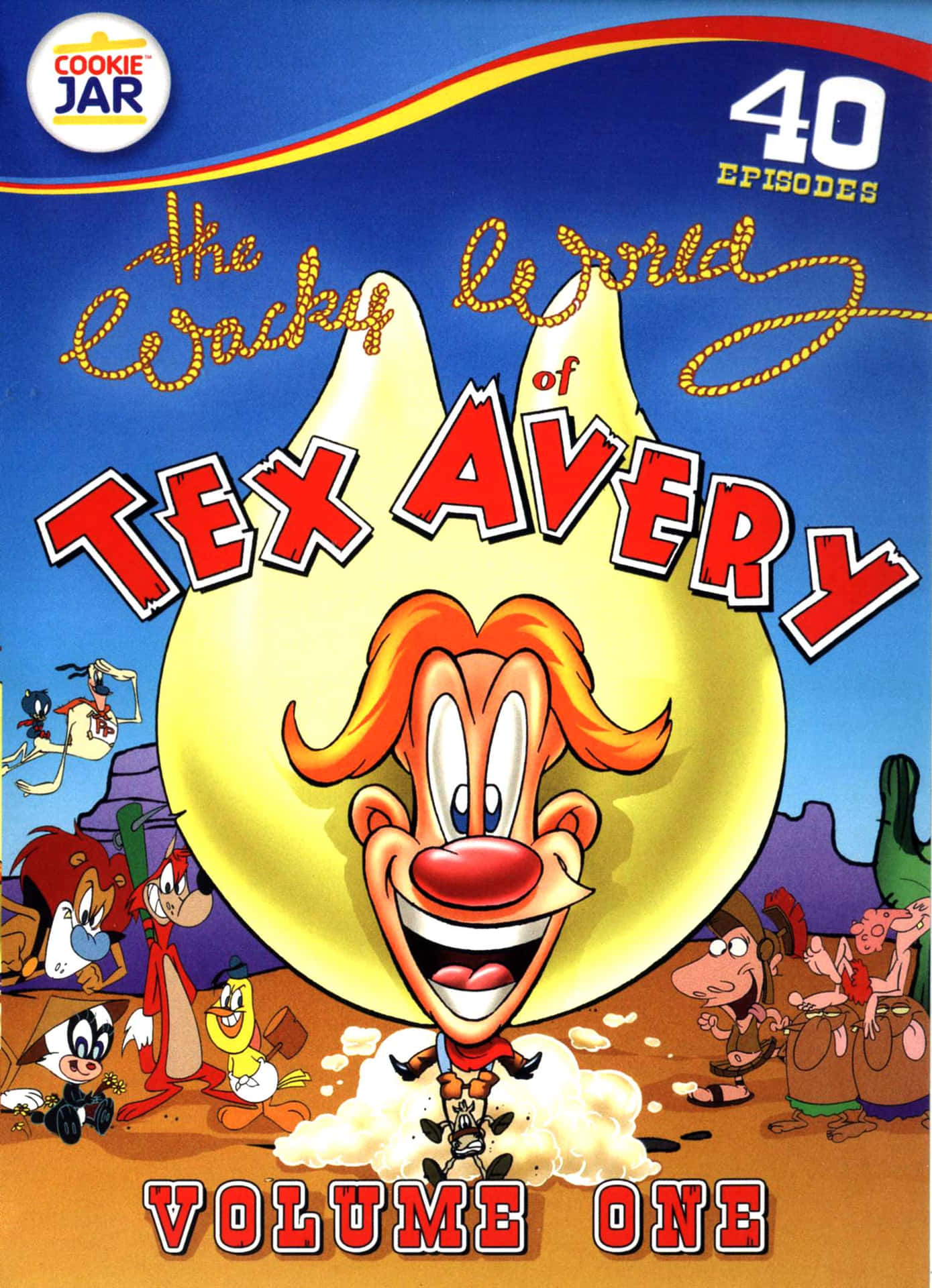 Download Tex Avery and friends in a fun group portrait Wallpaper