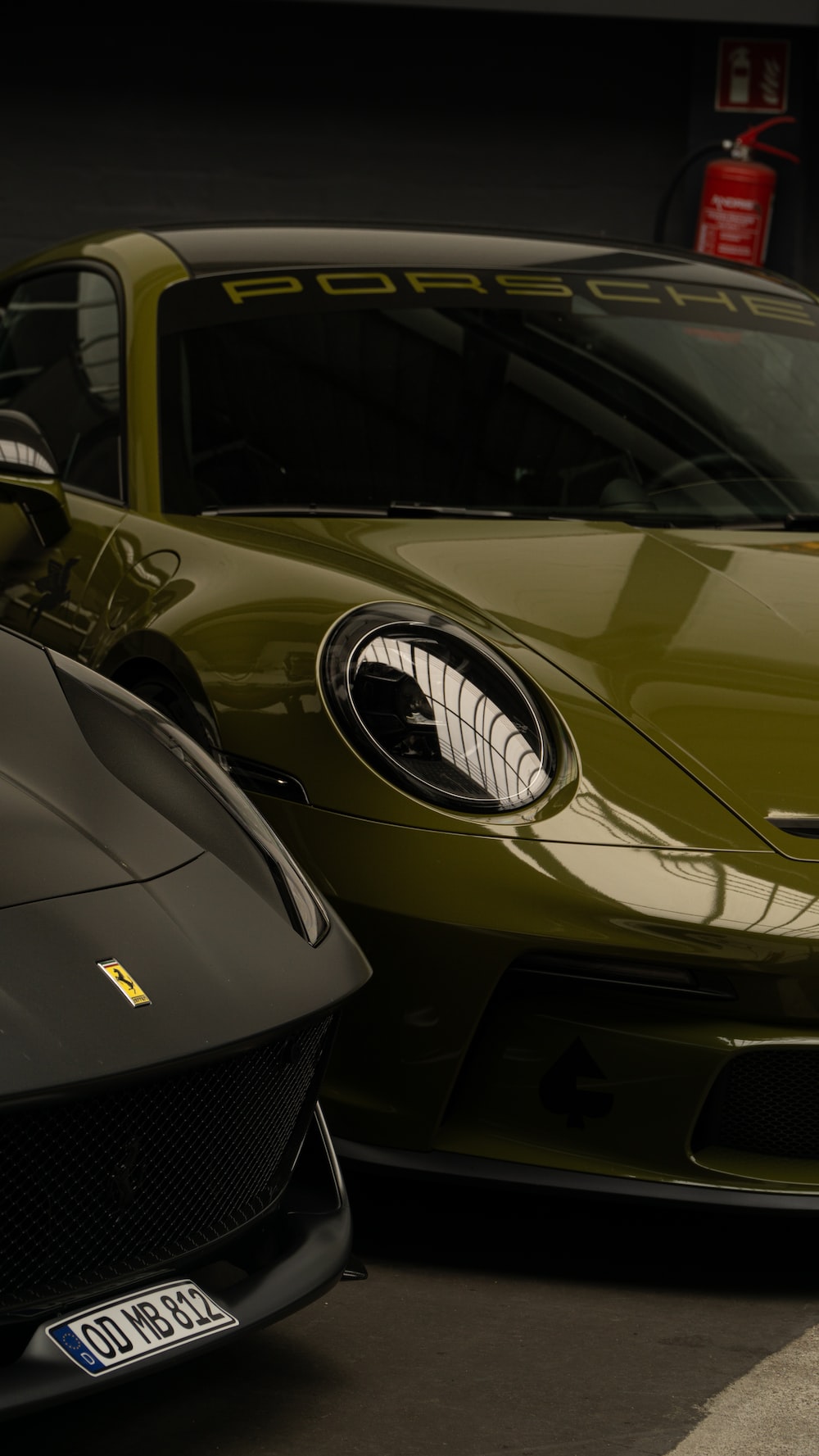 Green Porsche Picture. Download Free Image