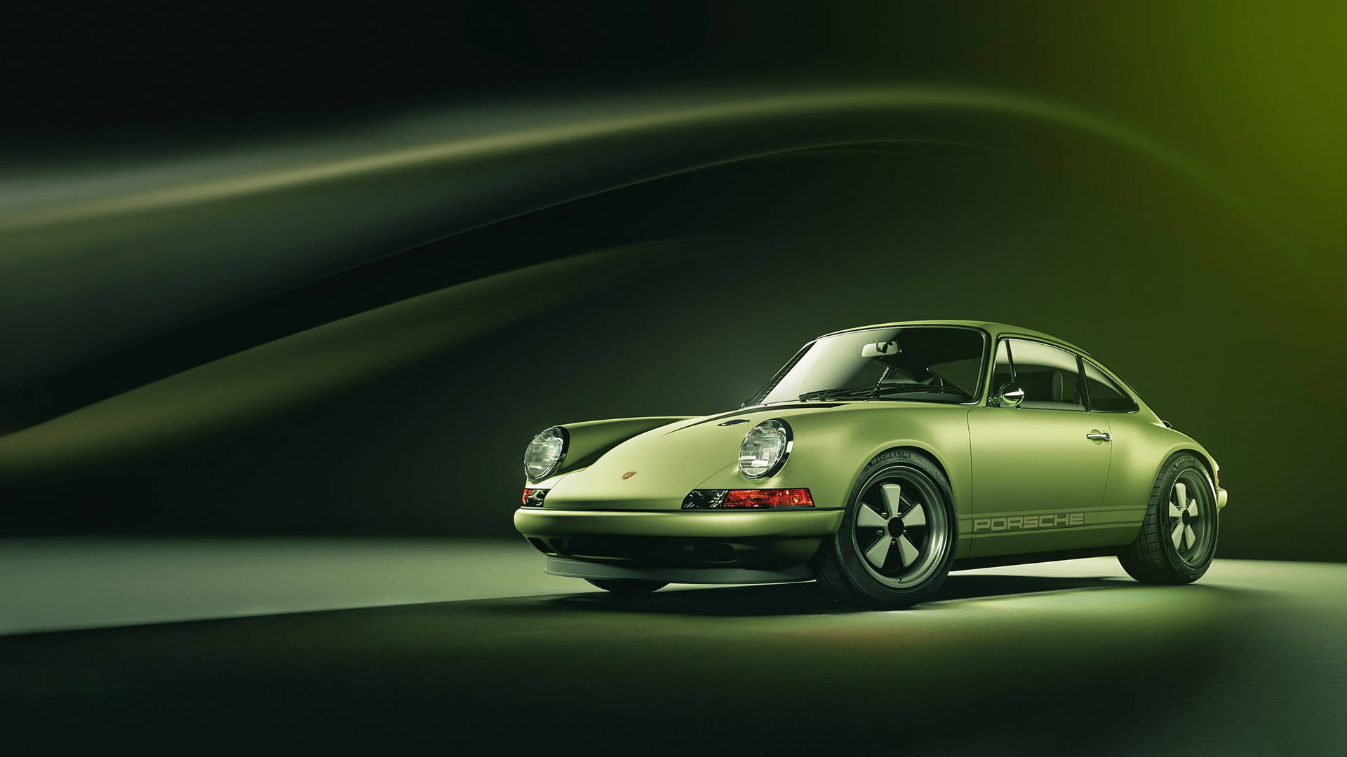 Download Green Aesthetic Singer Porsche