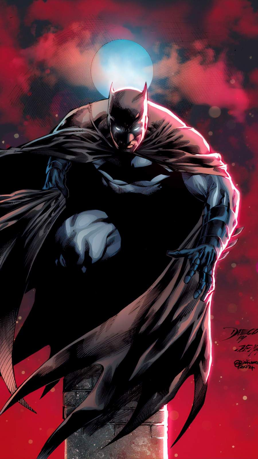 Batman In Moon Night IPhone Wallpaper Wallpaper. Batman Comics, Batman, Batman Comic Art