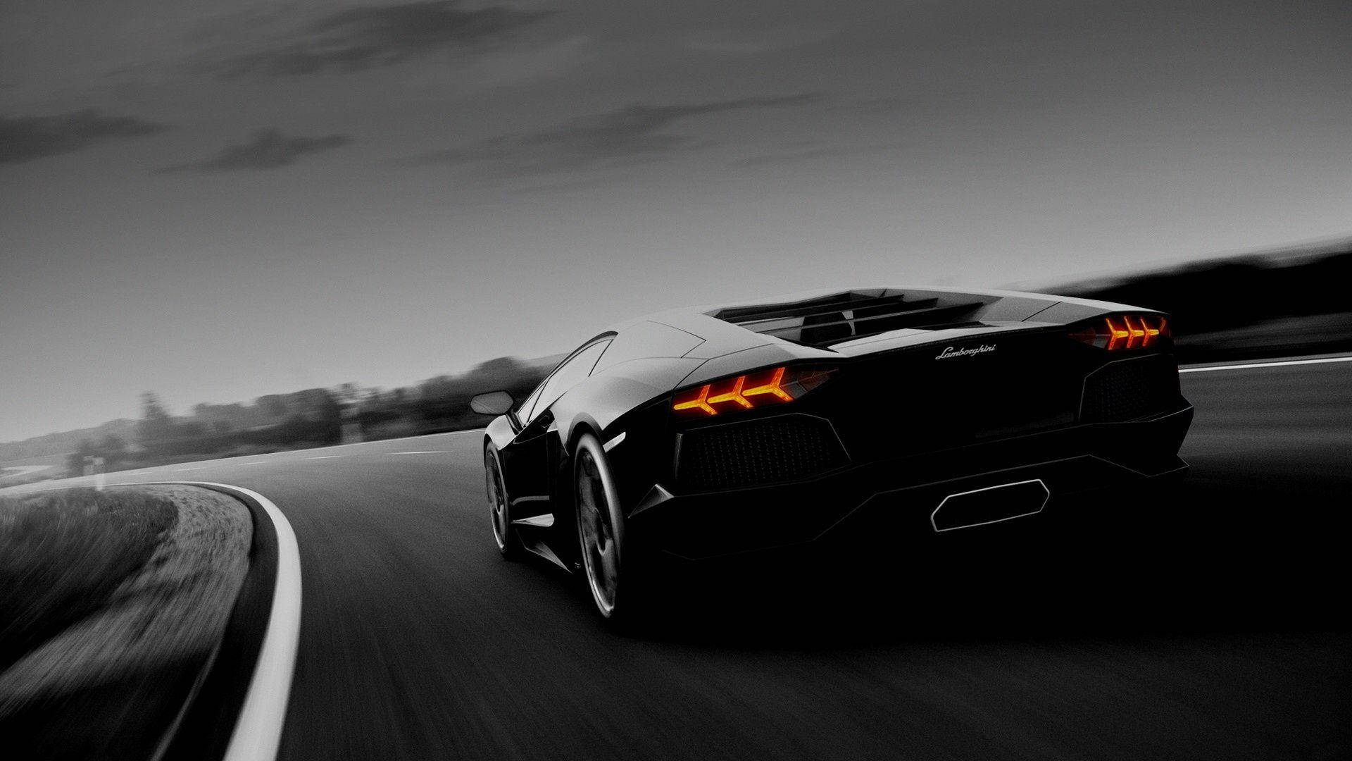 Black Lamborghini Wallpaper