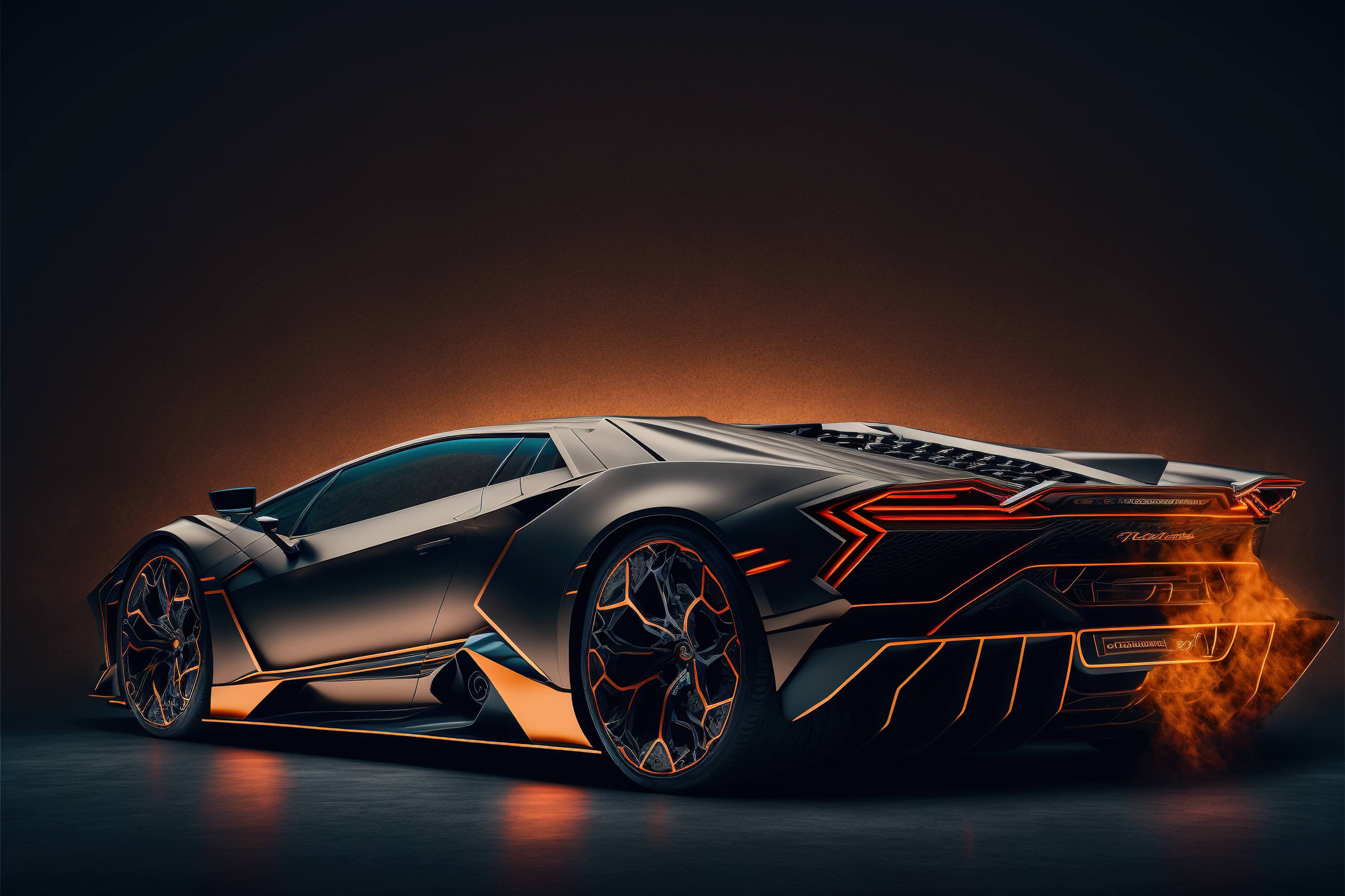 Lamborghini sports car concept for the future