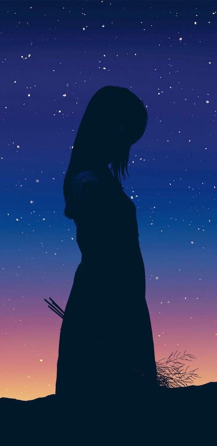 Alone girl Wallpaper Download