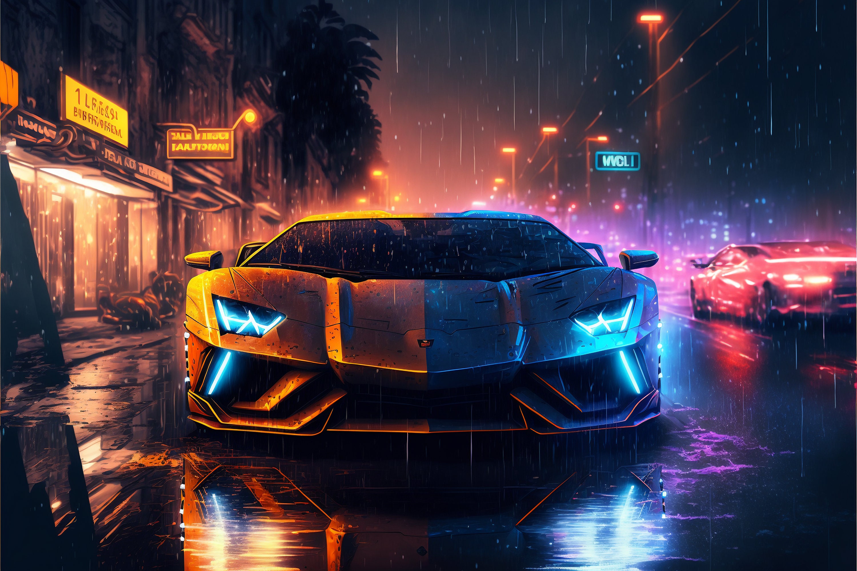 Light Up Lambo Wallpapers - Wallpaper Cave