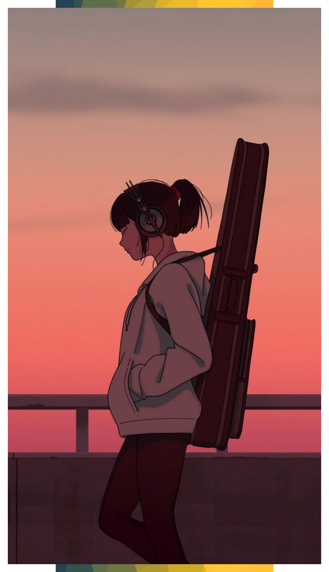 Alone Girl Walking Wallpaper Download