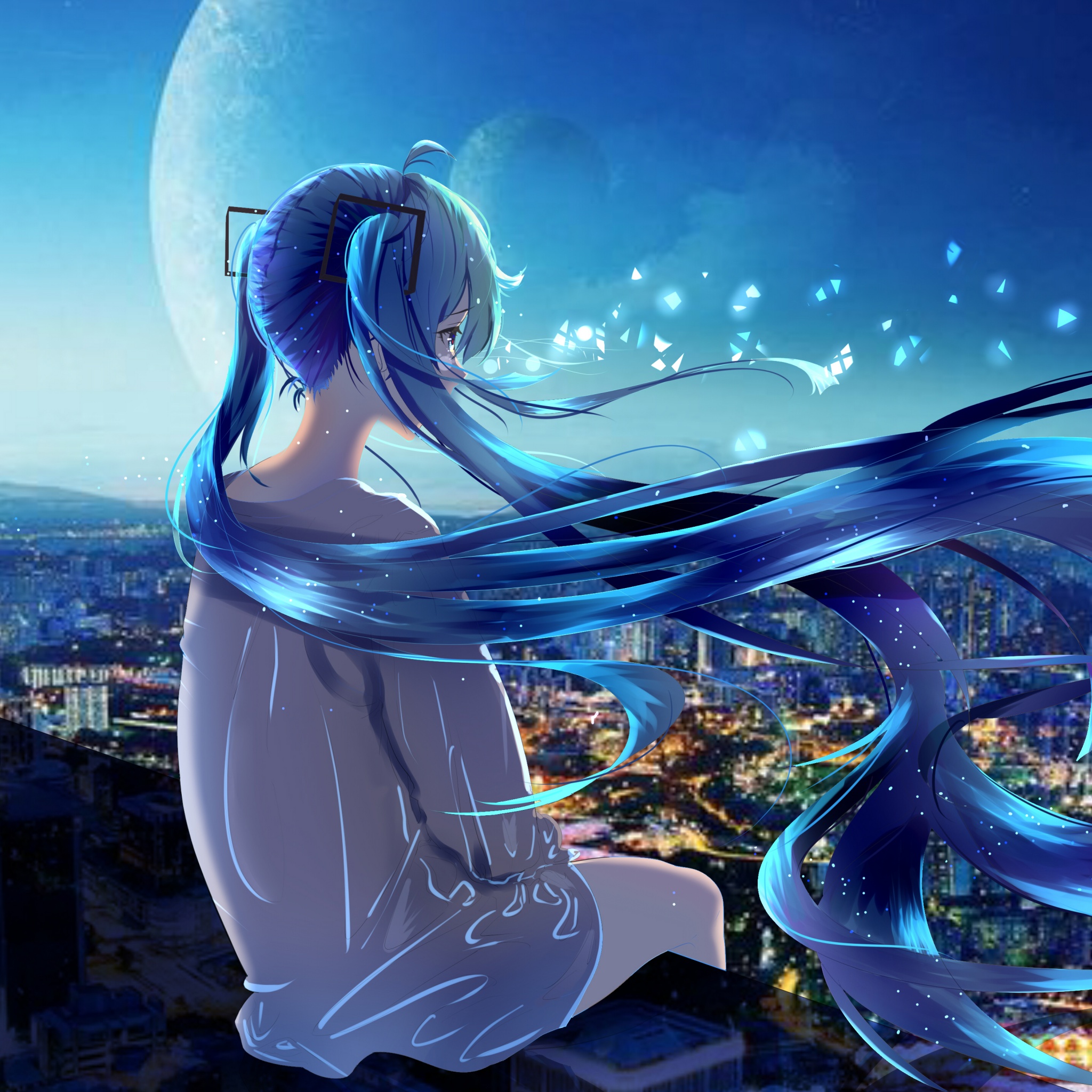 Anime girl Wallpaper 4K, Alone, Fantasy, 5K