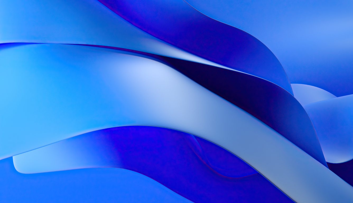 Windows 11 Minimal Blue 4k