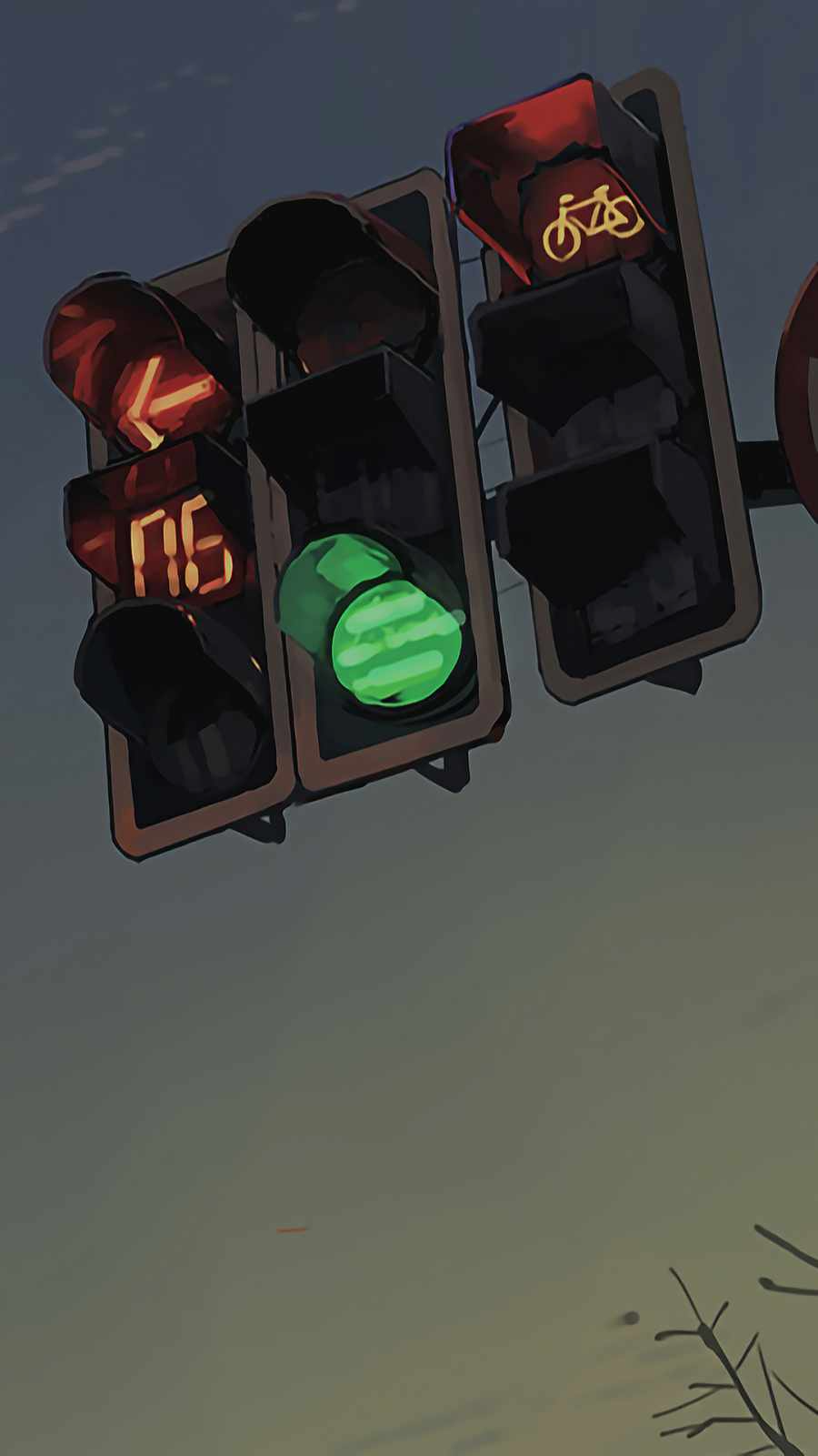 Road sign traffic lights iPhone Wallpaper Wallpaper. iPhone wallpaper, Free iphone wallpaper, Wallpaper