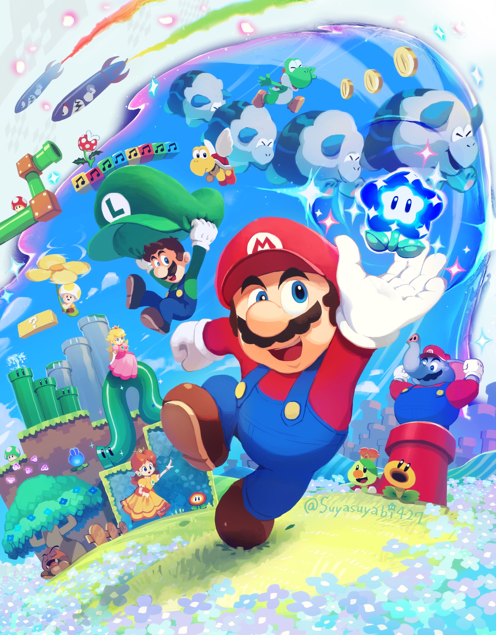 Super Mario Bros. Wonder Wallpapers - Wallpaper Cave