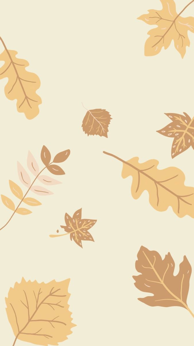 Aesthetic Fall iPhone Wallpaper, Nature, Beige Brown, Background, Illustration, Profile Pic, Minimal