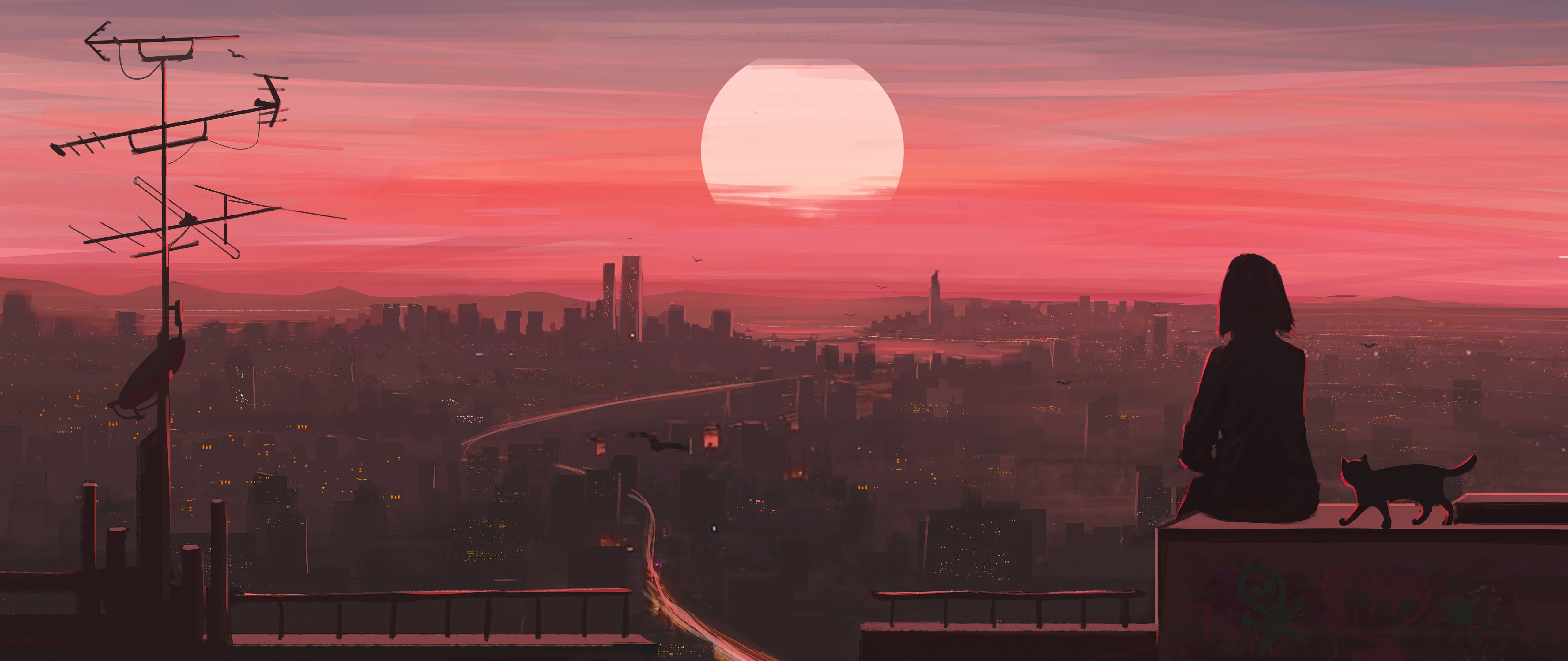 Lofi Girl [5120x2160]