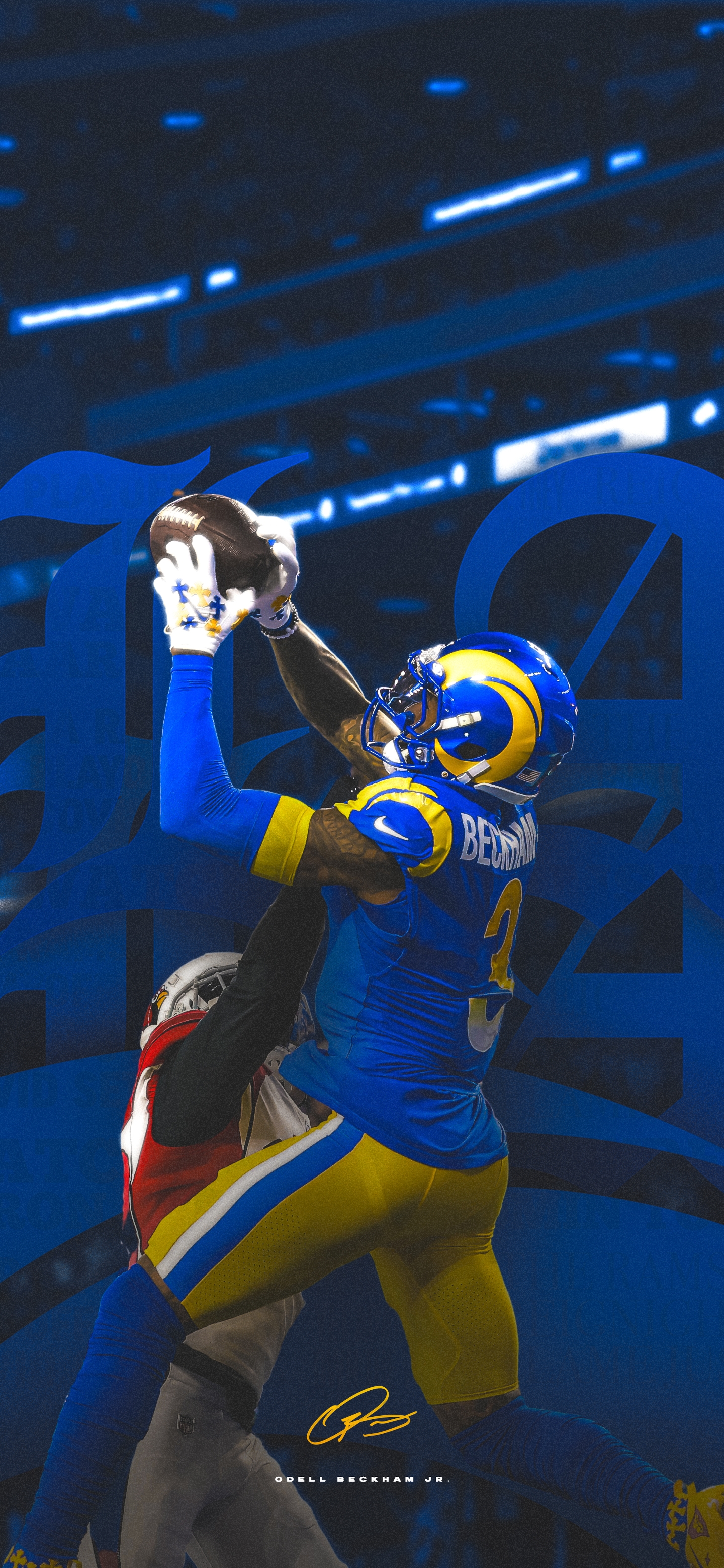 Los Angeles Rams Phone Wallpaper