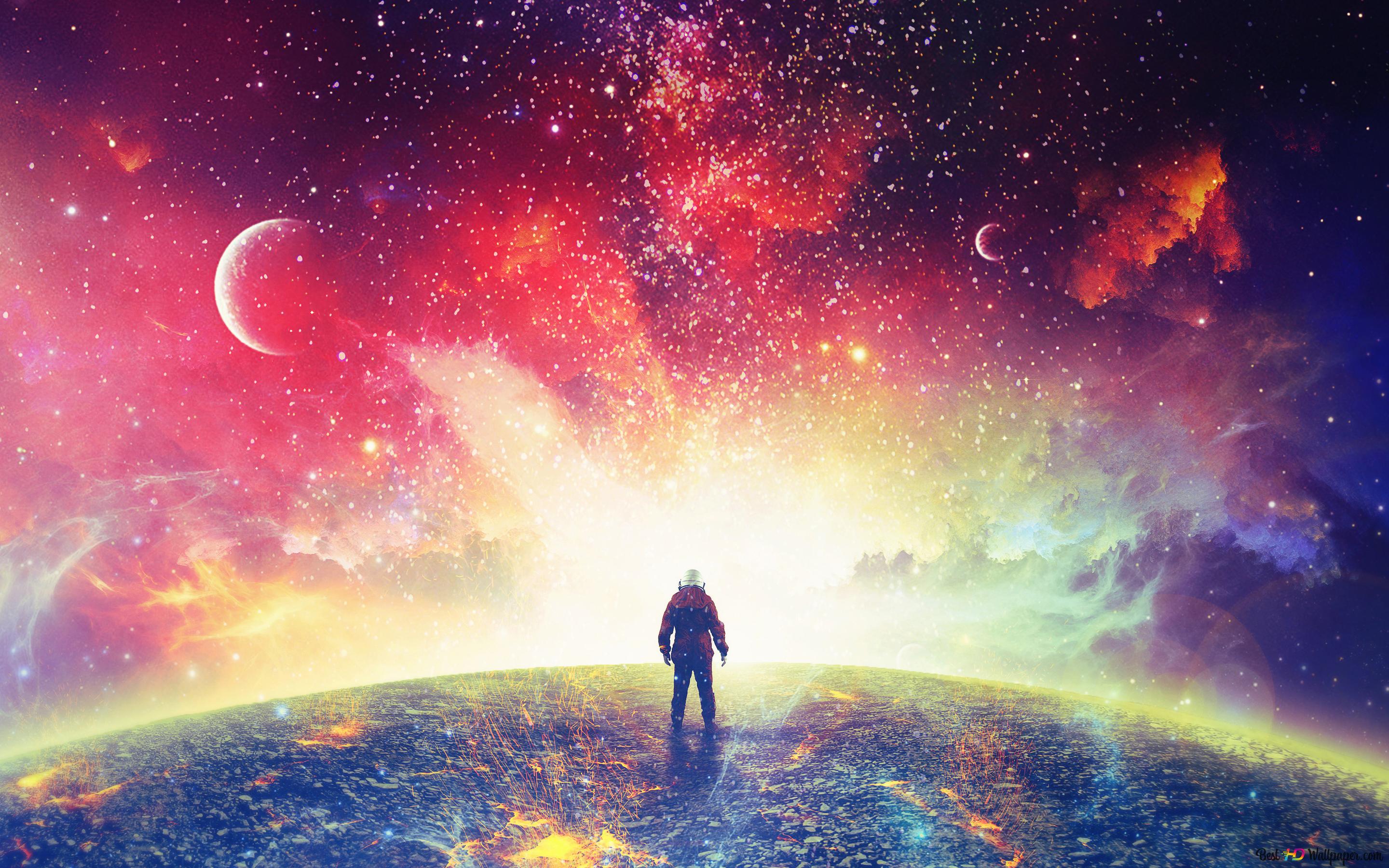 Conquering the universe 4K wallpaper download