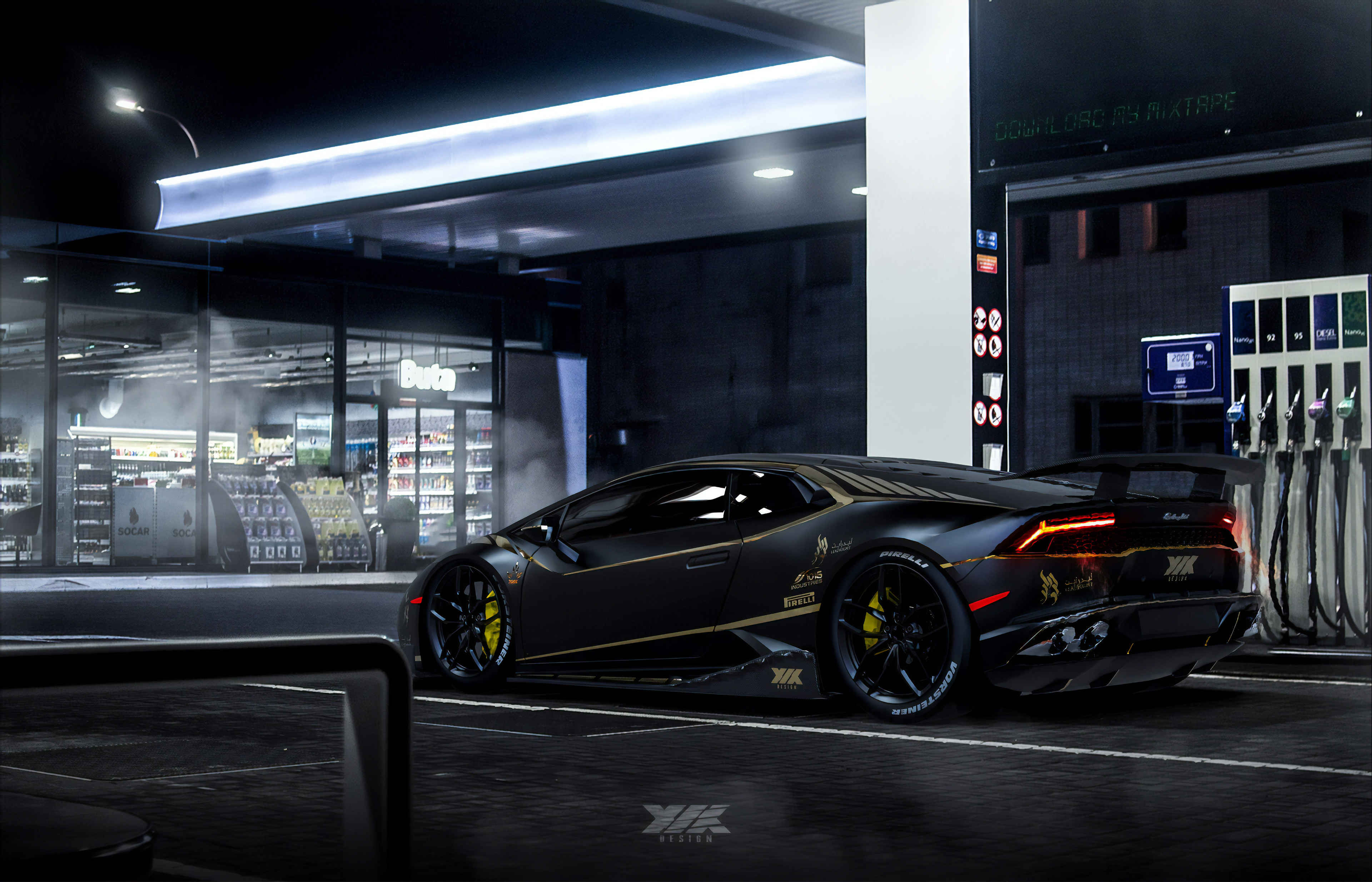 Lamborghini Black 4k, HD Cars, 4k Wallpaper, Image, Background, Photo and Picture