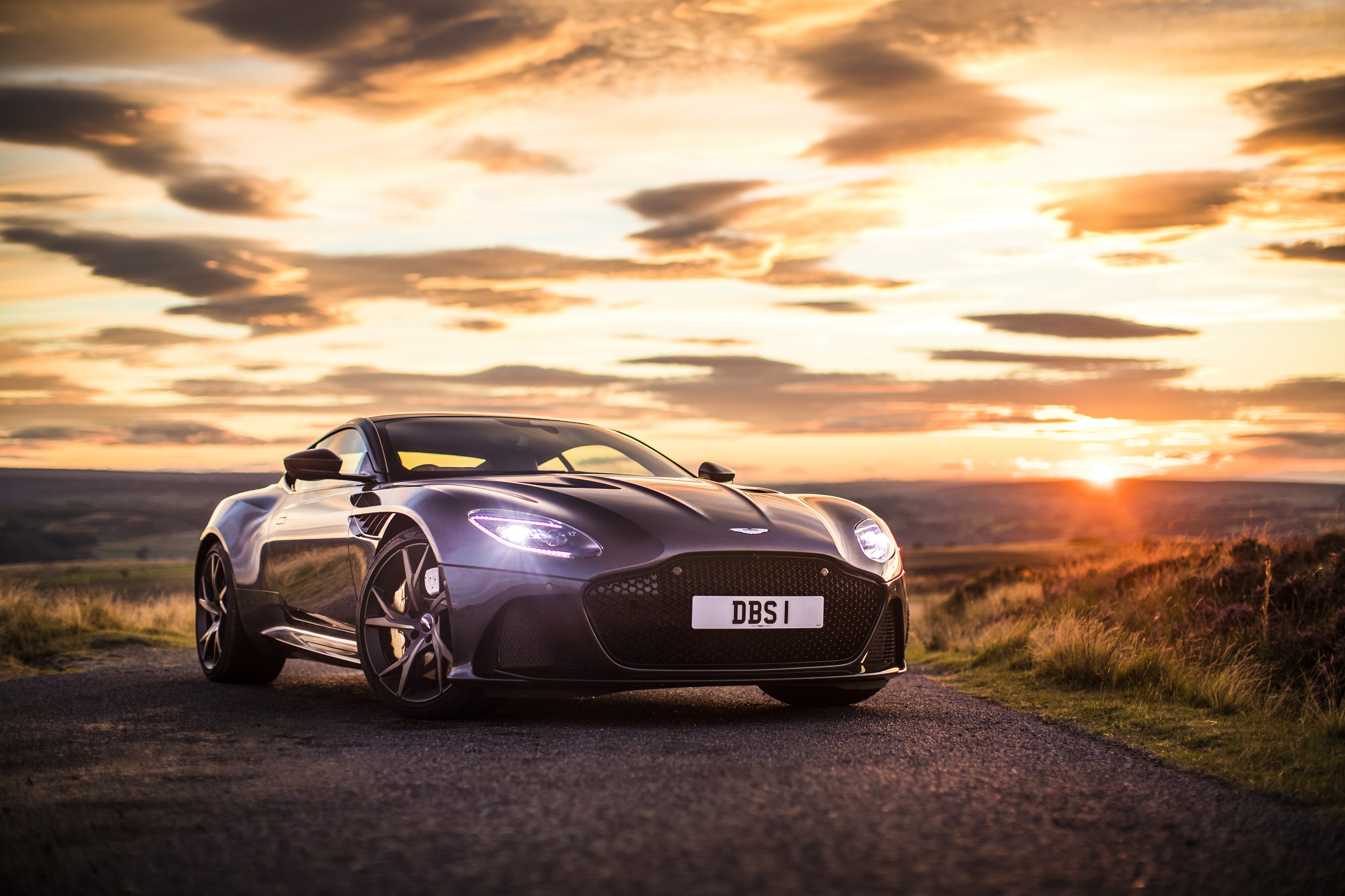 4K Aston Martin DBS Superleggera Wallpaper and Background Image