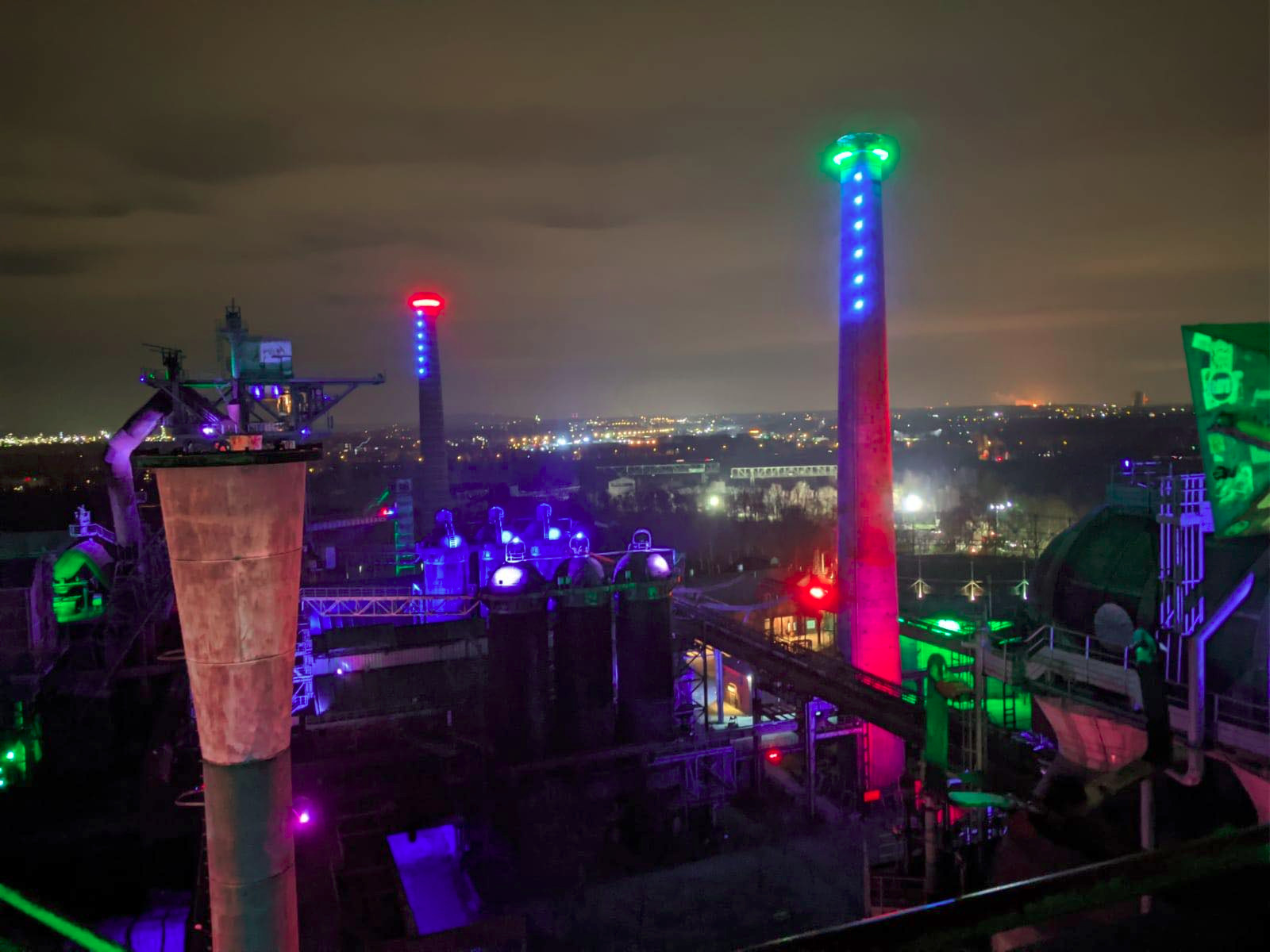 The magic of Landschaftspark, Duisburg