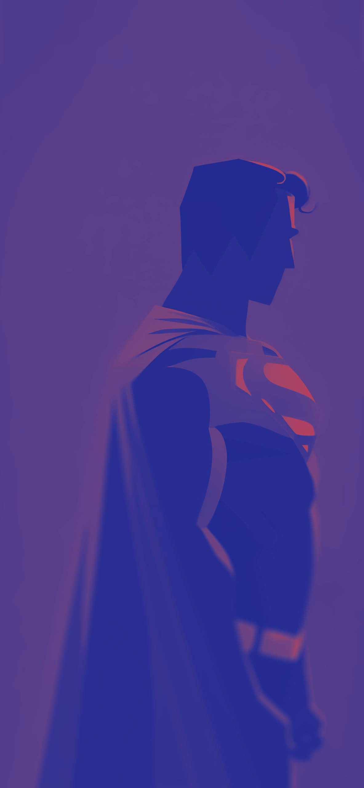 DC Superman Minimalist Wallpaper Wallpaper iPhone