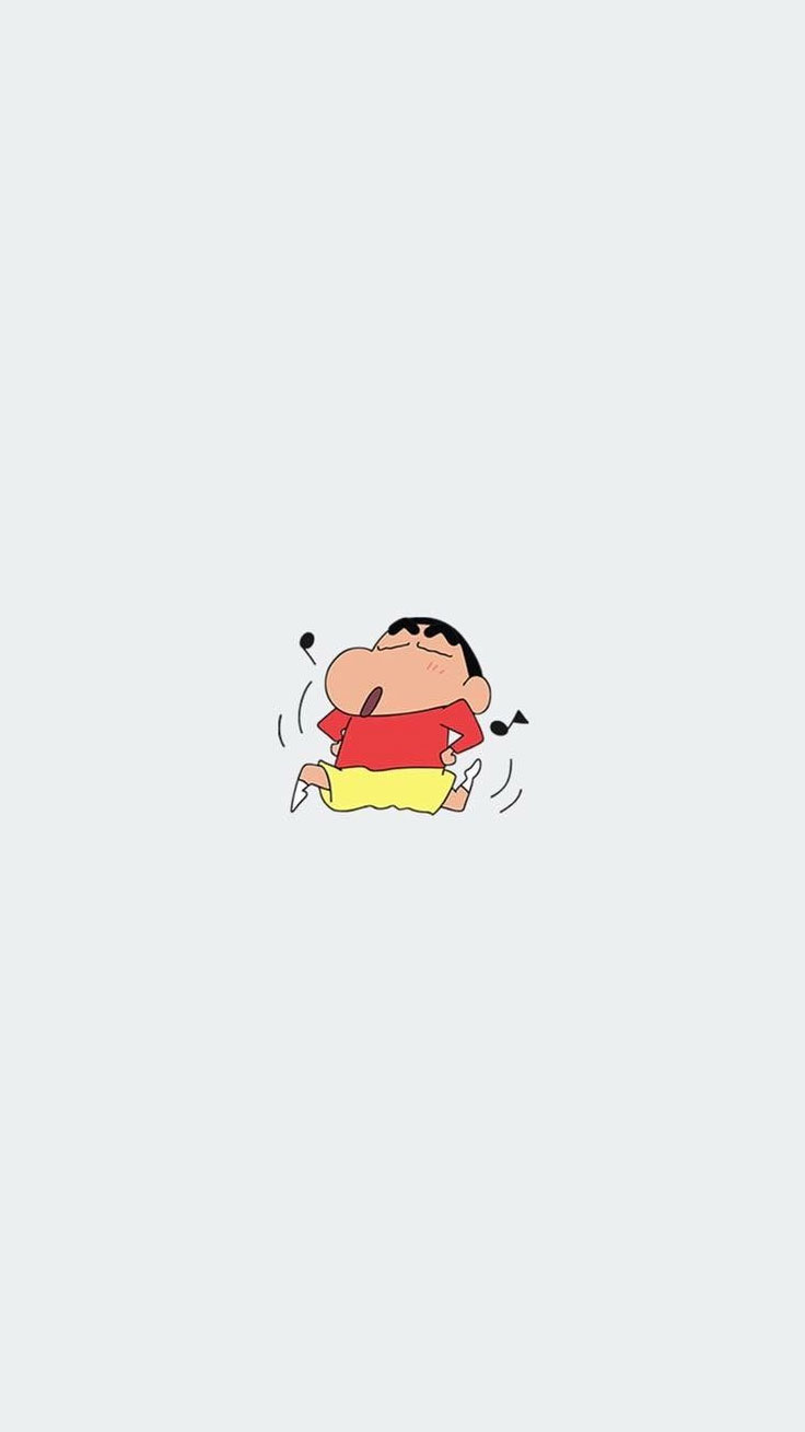 Shinchan Wallpaper Photo, Light Blue Background Wallpaper