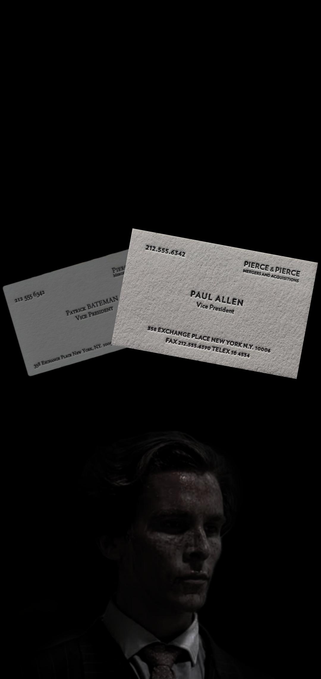 American psycho wallpaper