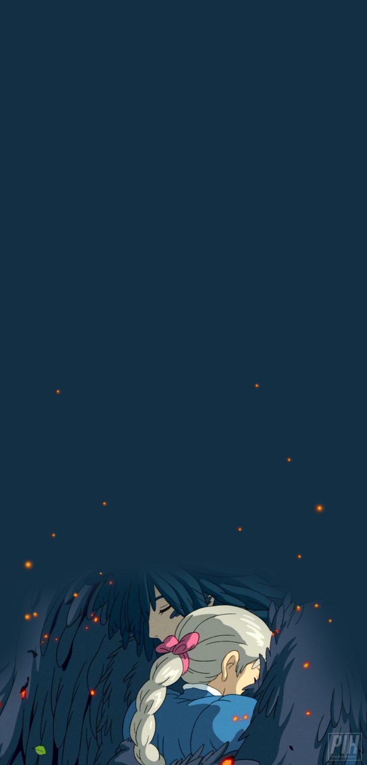 PIH Lockscreens. El castillo ambulante, Fondo de pantalla de anime, Imagenes de arte