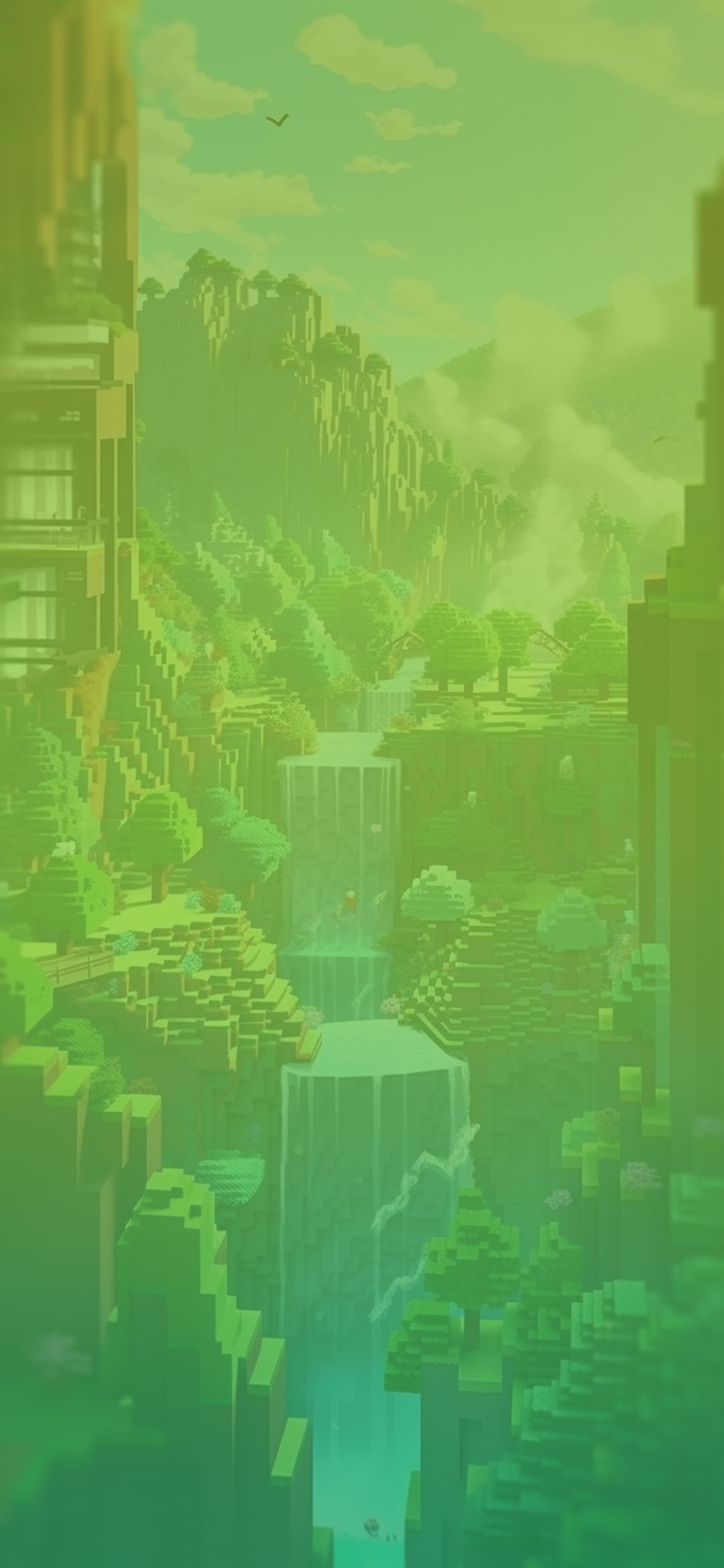 Minecraft Nature Art Wallpaper Video Games Wallpaper