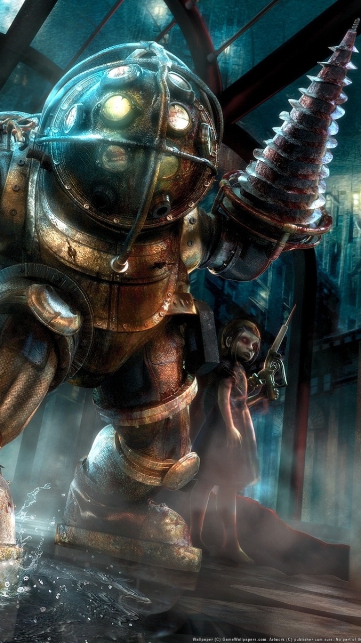 Mobile wallpaper: Bioshock, Video Game, 1097817 download the picture for free