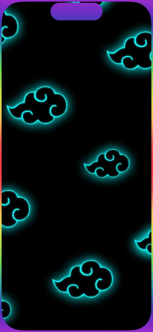 Made border wallpaper for the iPhone 14 pro