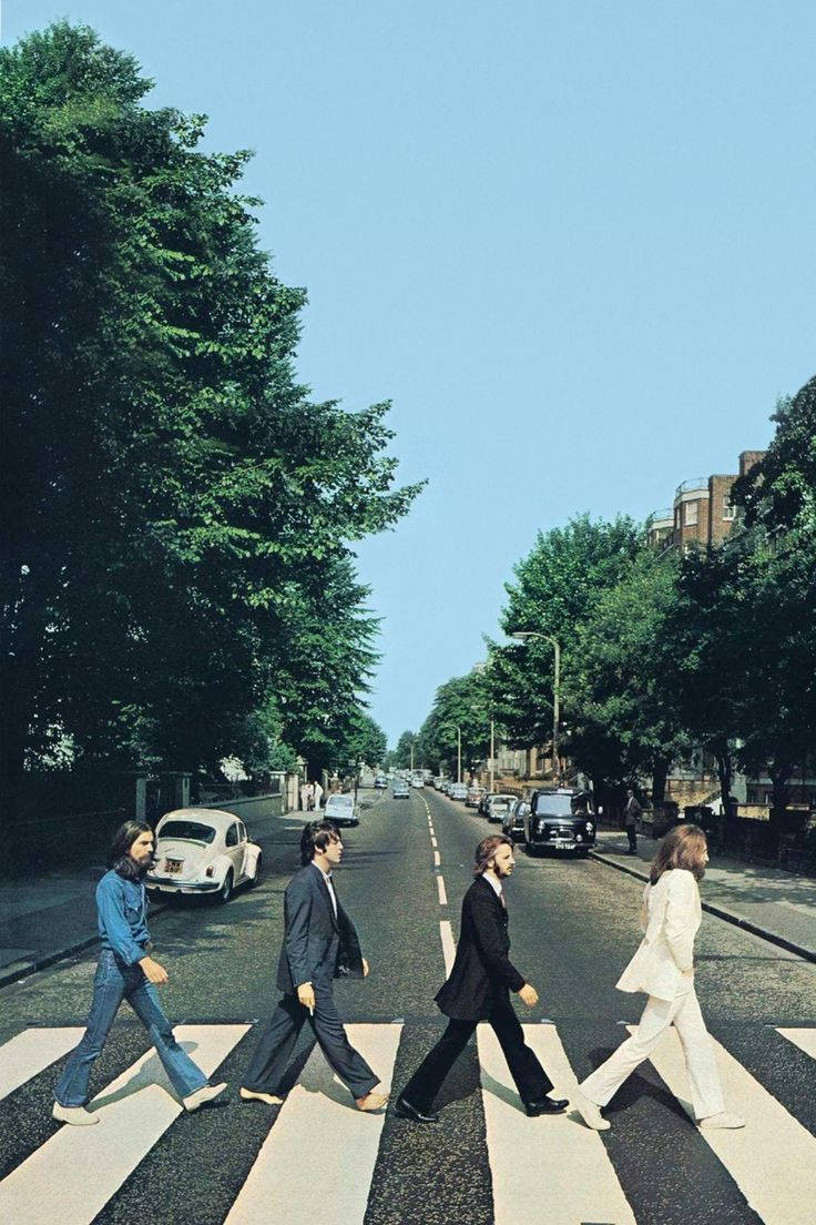 Download The Beatles Abbey Road Phone Wallpaper