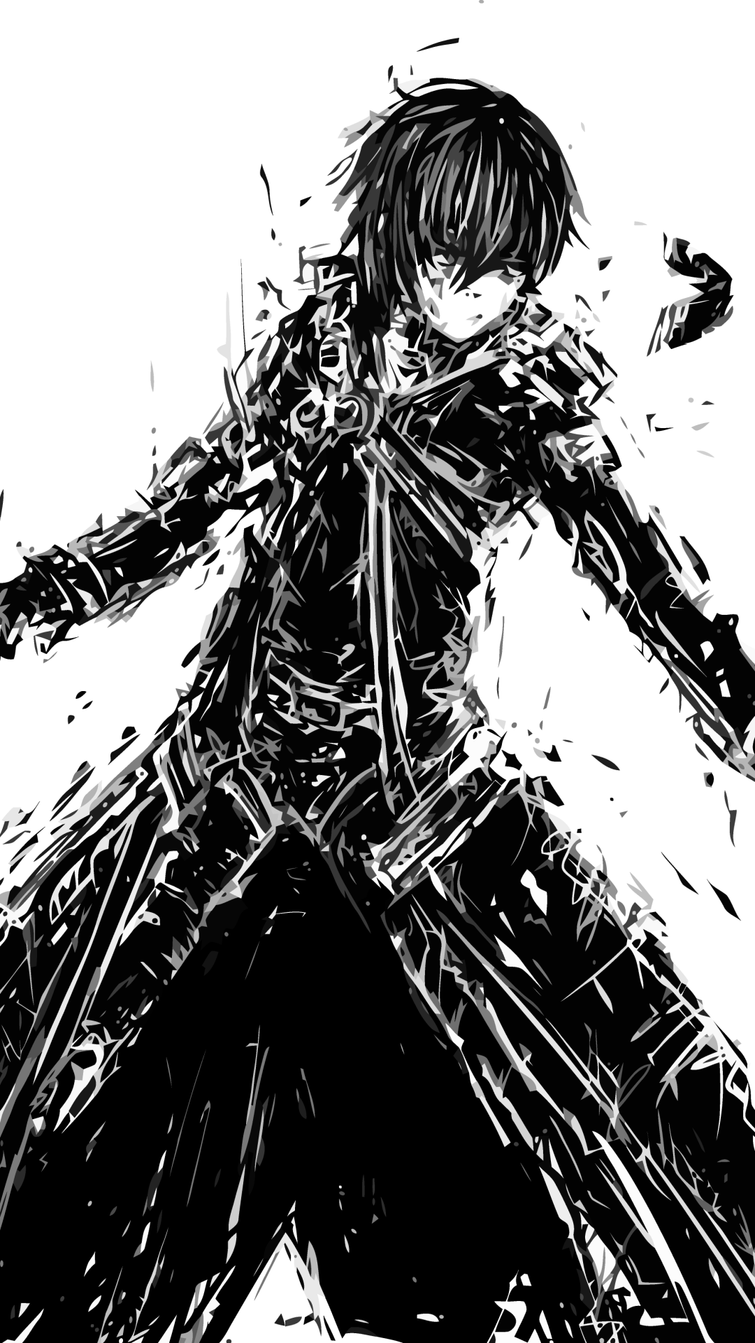Wallpaper / Anime Sword Art Online, Kirito (Sword Art Online), Kazuto Kirigaya, 1080x1920 Phone Wallpaper