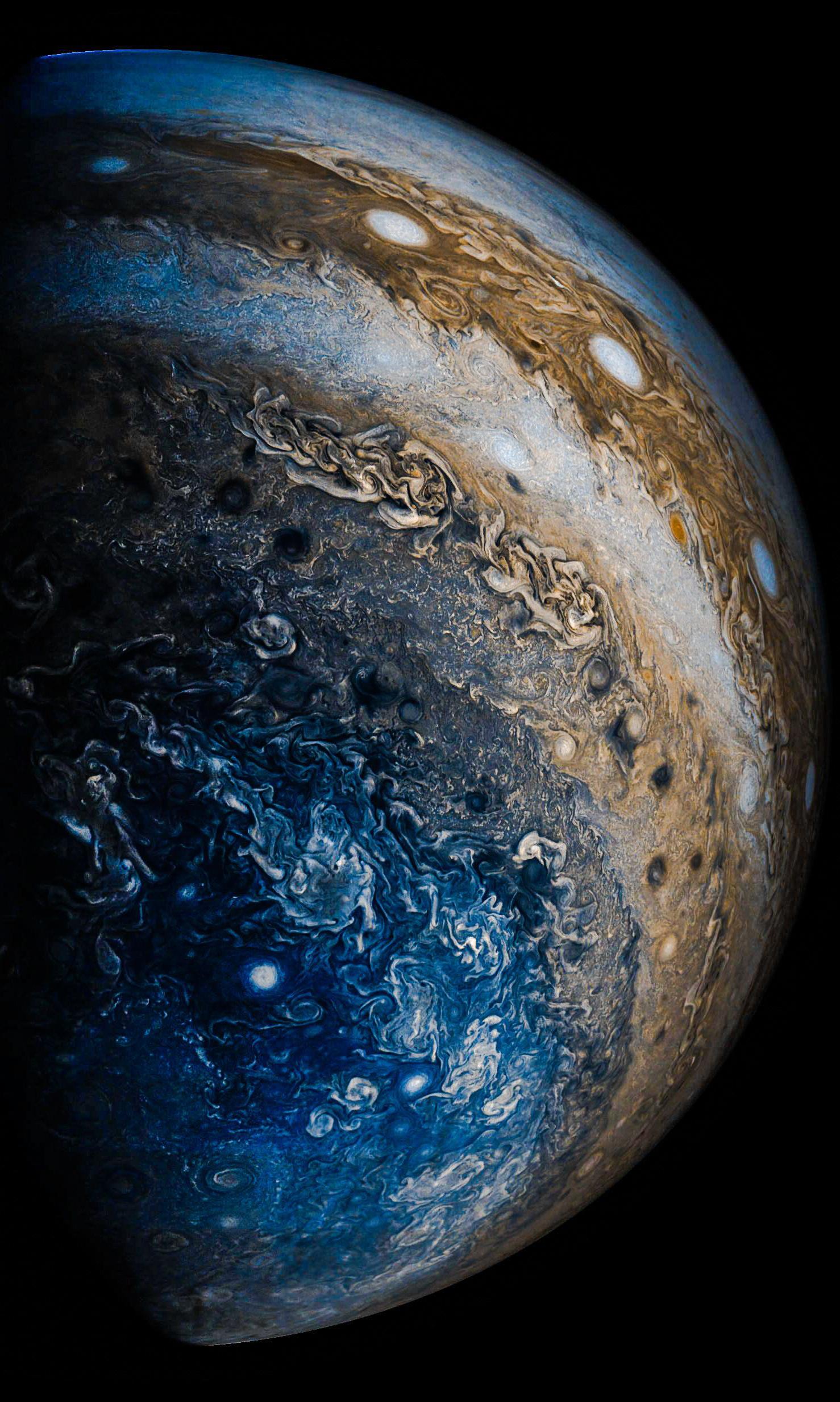 The Planet Jupiter (Shot by the Juno Spacecraft)