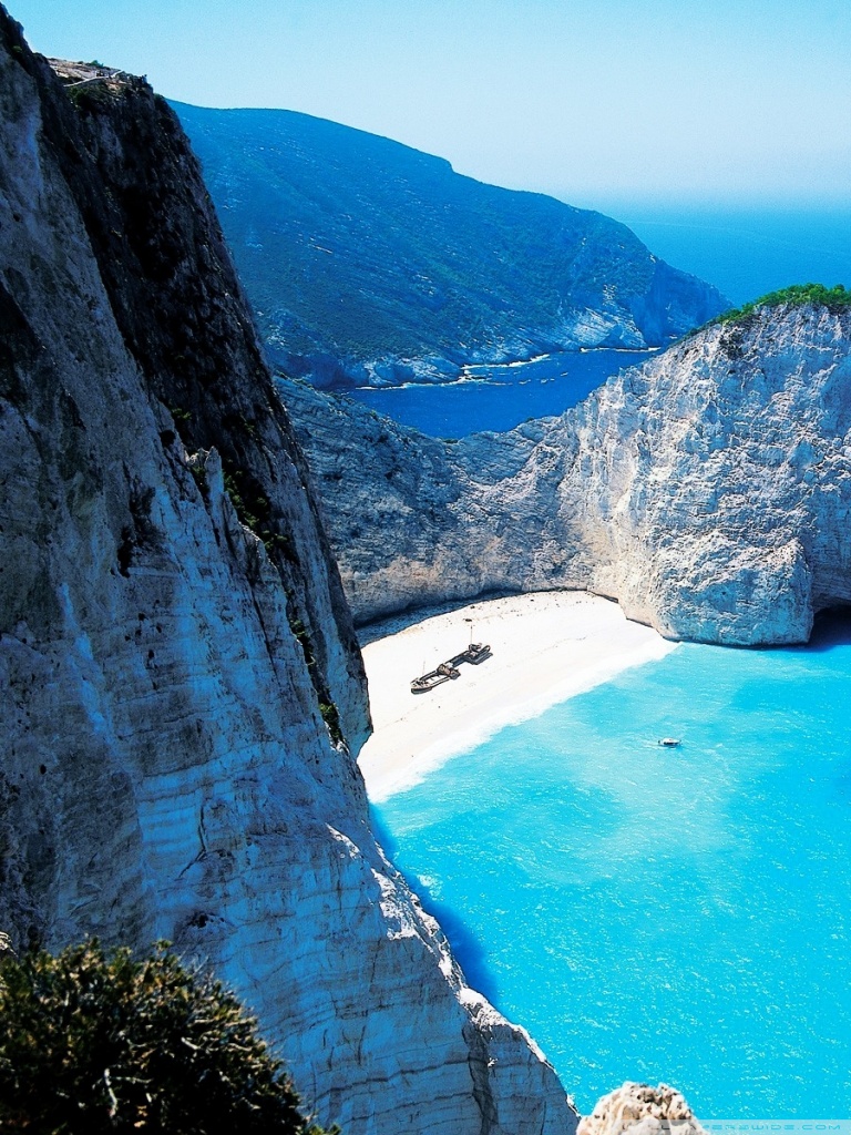 Navagio Bay, Greece Ultra HD Desktop Background Wallpaper for 4K UHD TV, Tablet