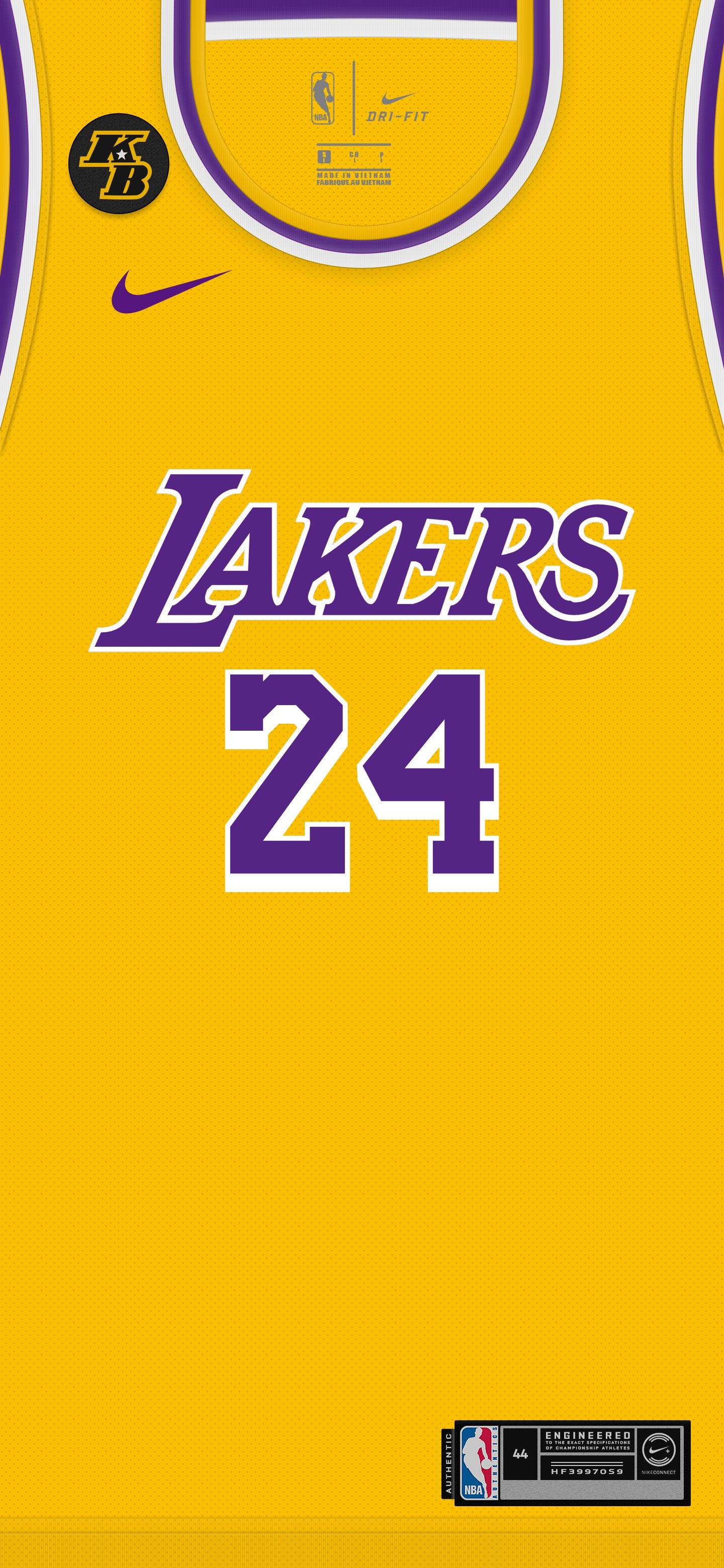 Kobe Mobile Jersey Wallpaper (Icon And Statement 19 20)
