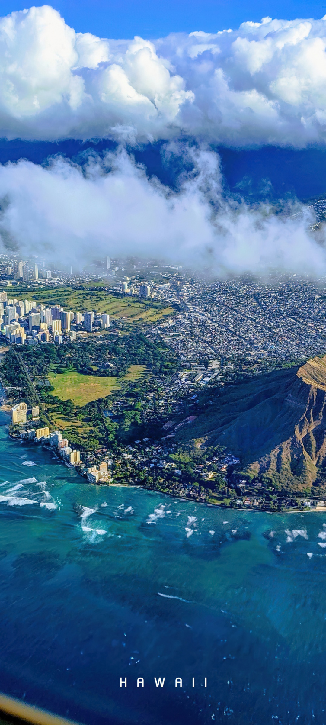 Diamond Head Wallpaper 4K, Volcanic cone, Hawaii