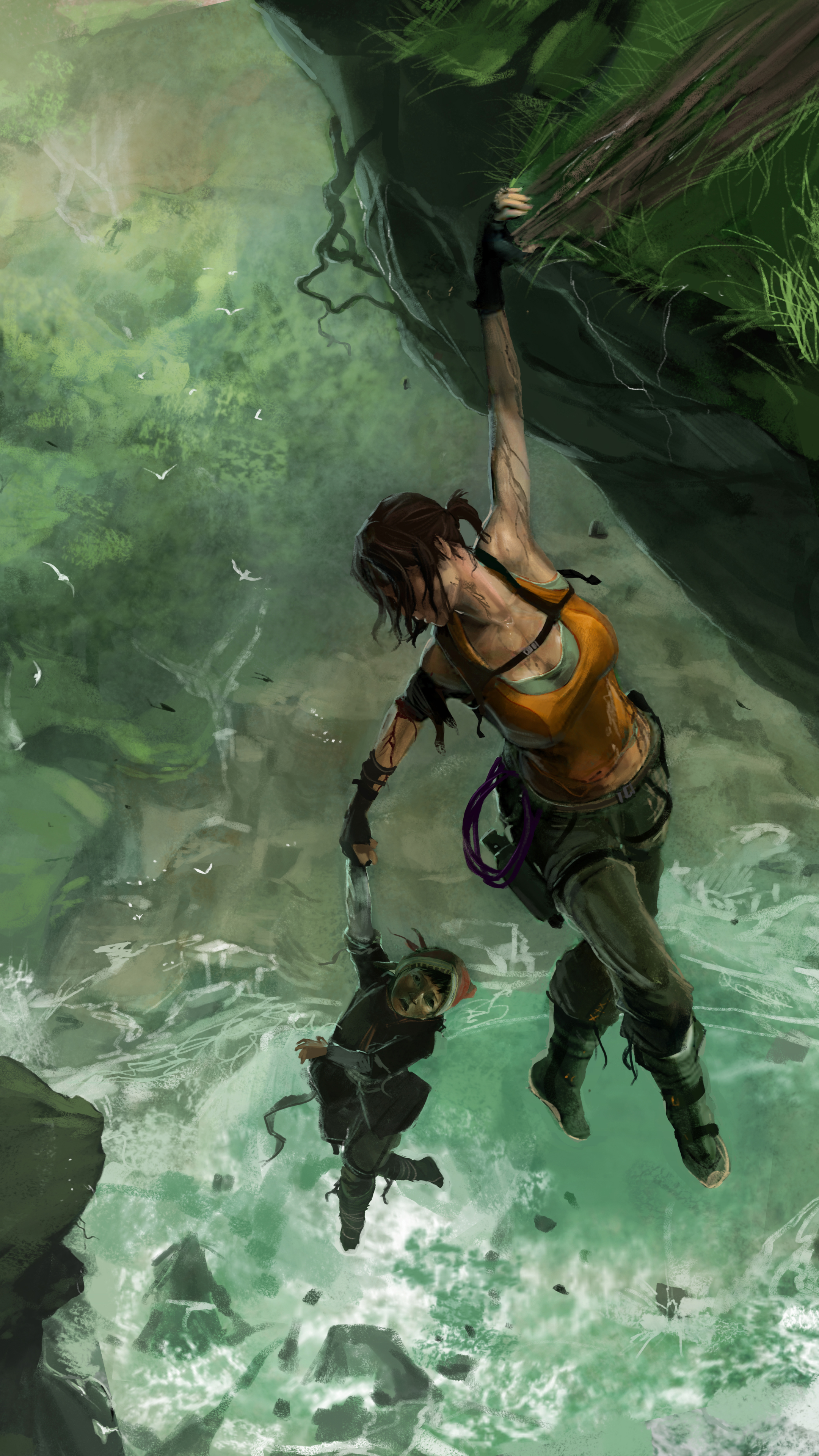Tomb Raider Ascension Mobile Wallpaper