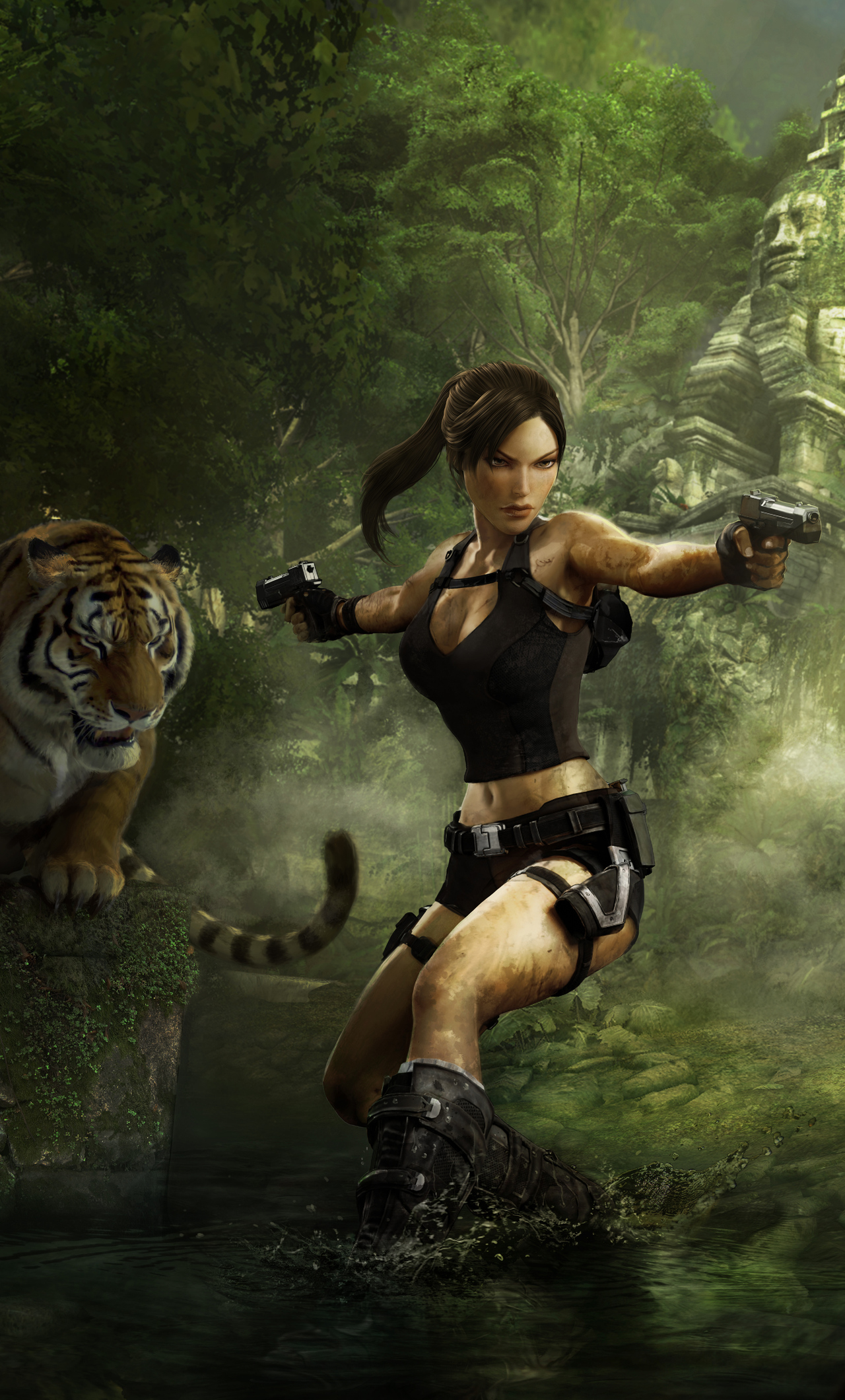Tomb Raider Underworld 2008 iPhone HD 4k Wallpaper, Image, Background, Photo and Picture