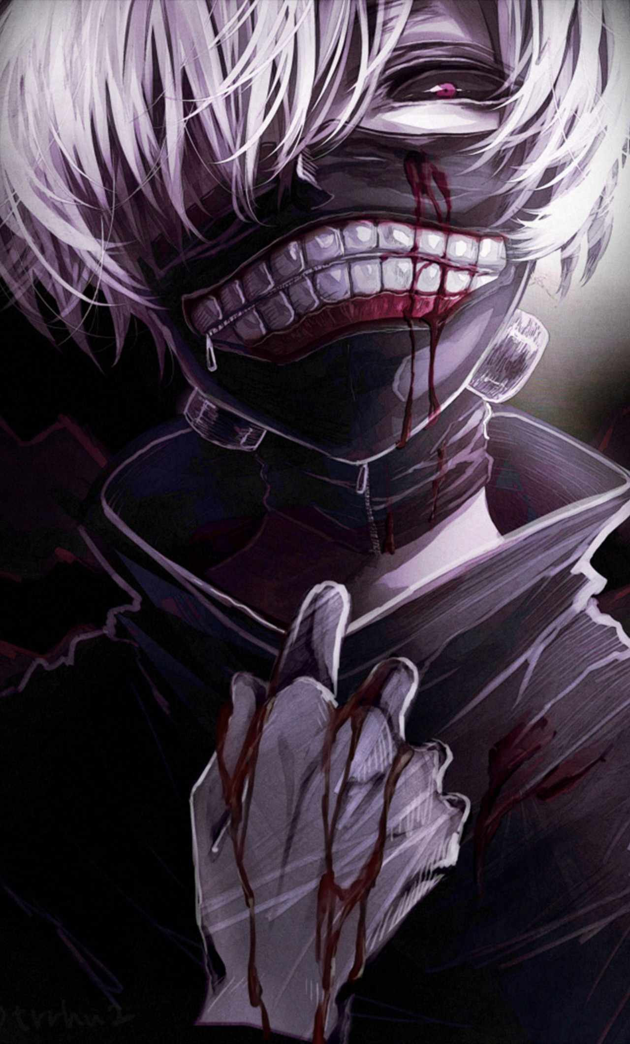 Ken Kaneki Tokyo Ghoul iPhone HD 4k Wallpaper, Image, Background, Photo and Picture