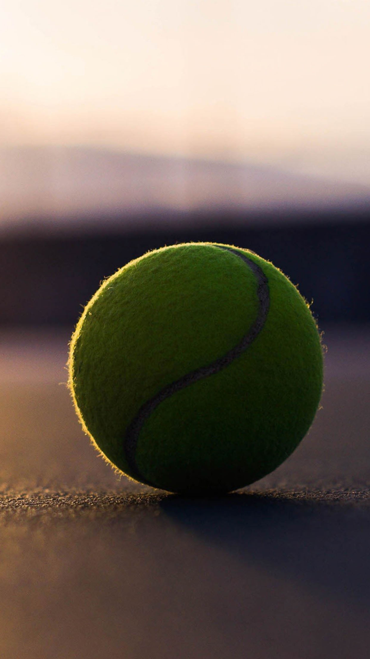 Tennis ball Wallpaper for iPhone 11, Pro Max, X, 8, 7, 6