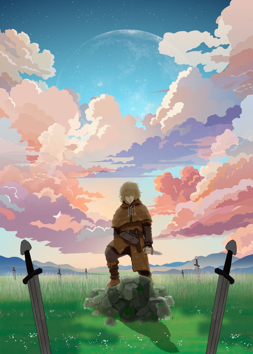 vinland saga ' Poster by best art moshper